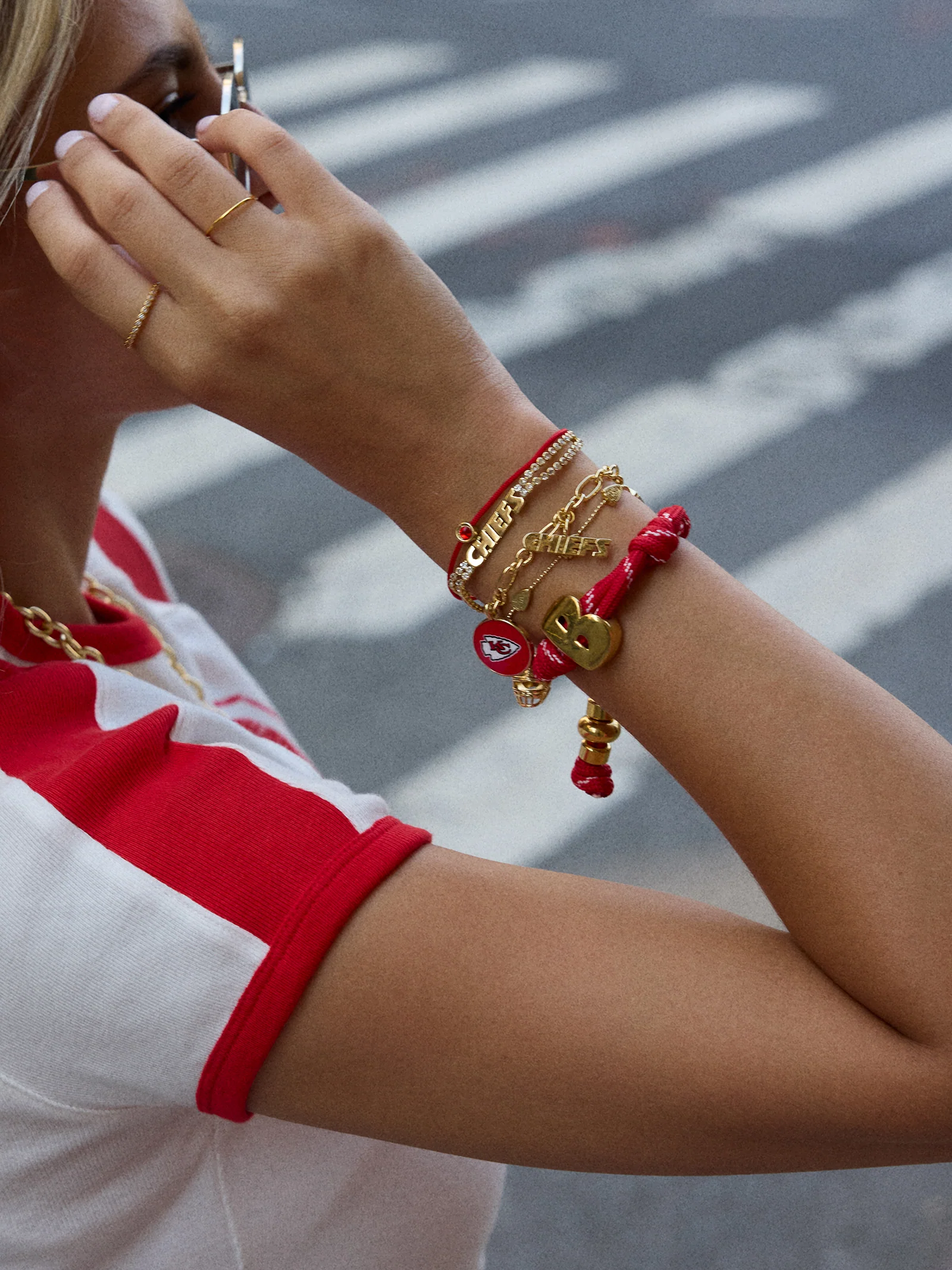 NFL Charm Bracelet - Kansas City Chiefs - Image 3