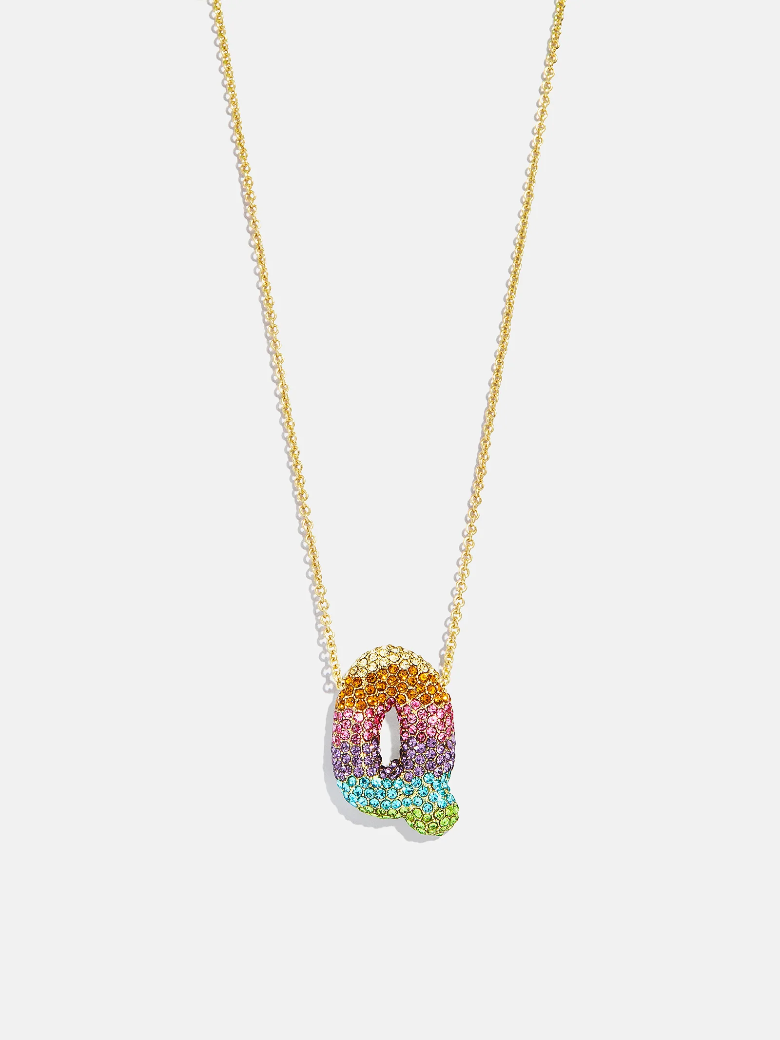 Kids' Bubble Initial Necklace - Multi - Image 19
