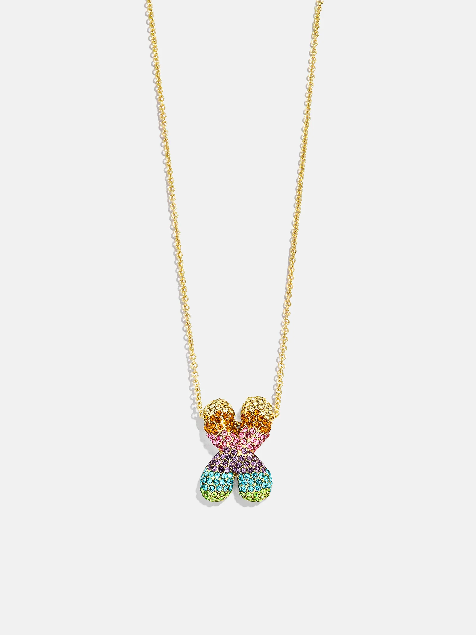 Kids' Bubble Initial Necklace - Multi - Image 26