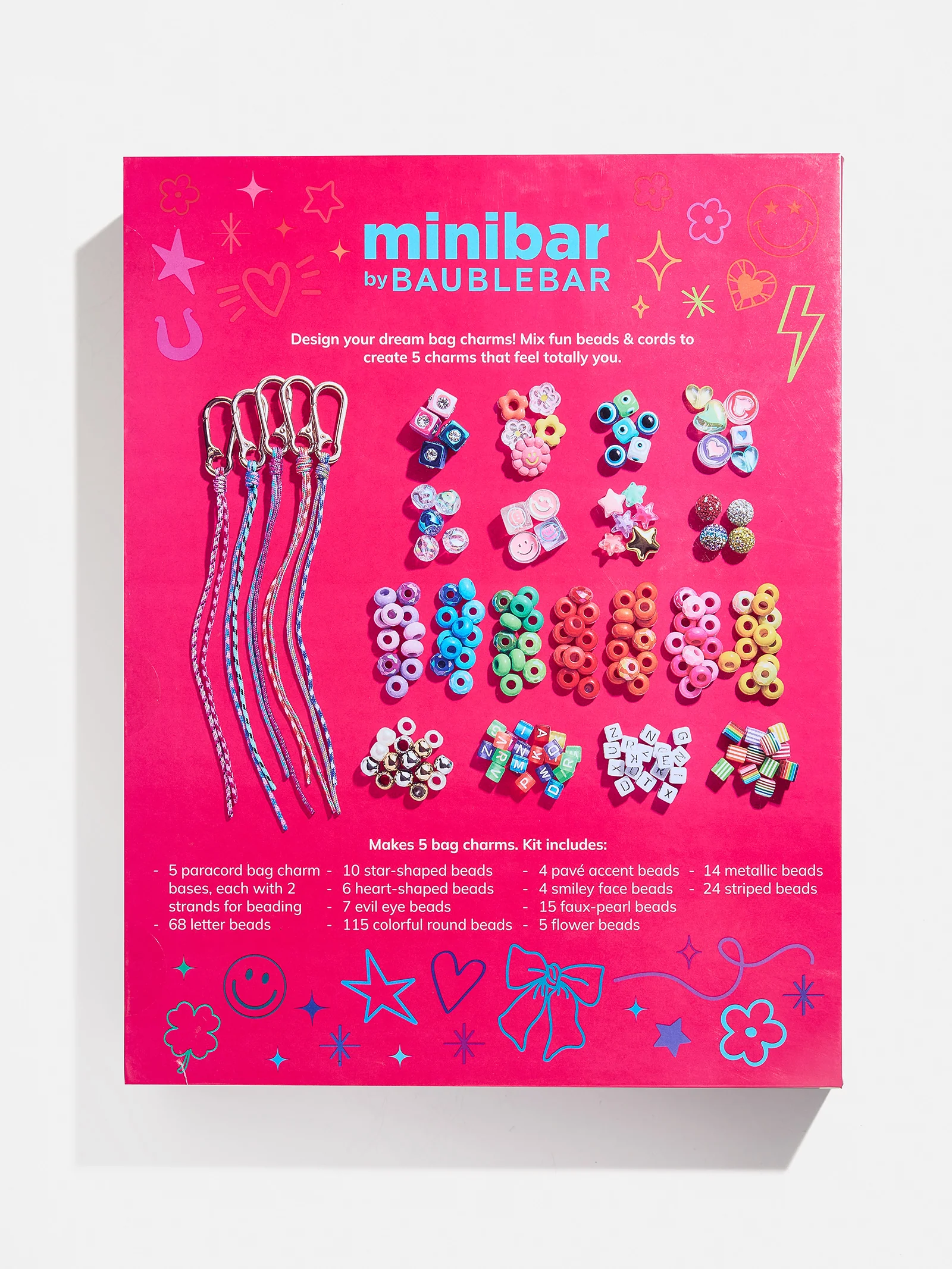 Kids’ DIY Bag Charm Craft Kit - Bag Charms DIY Kit - Image 4