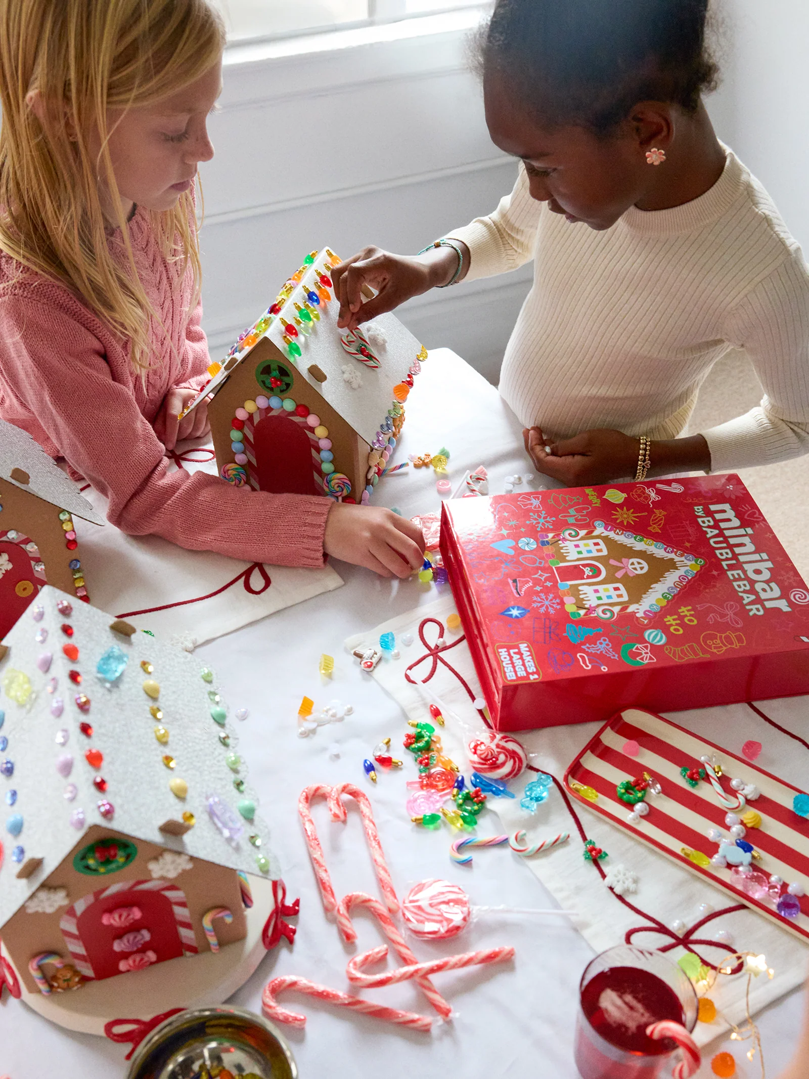 Kids DIY Gingerbread House Craft Kit - Gingerbread House DIY Kit - Image 4