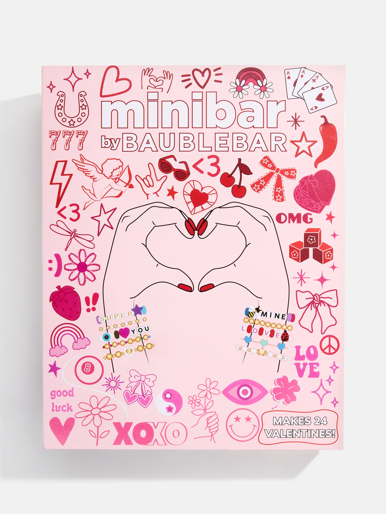 Kids’ DIY Valentine Bracelet Craft Kit - Valentine Bracelet DIY Kit - Image 2
