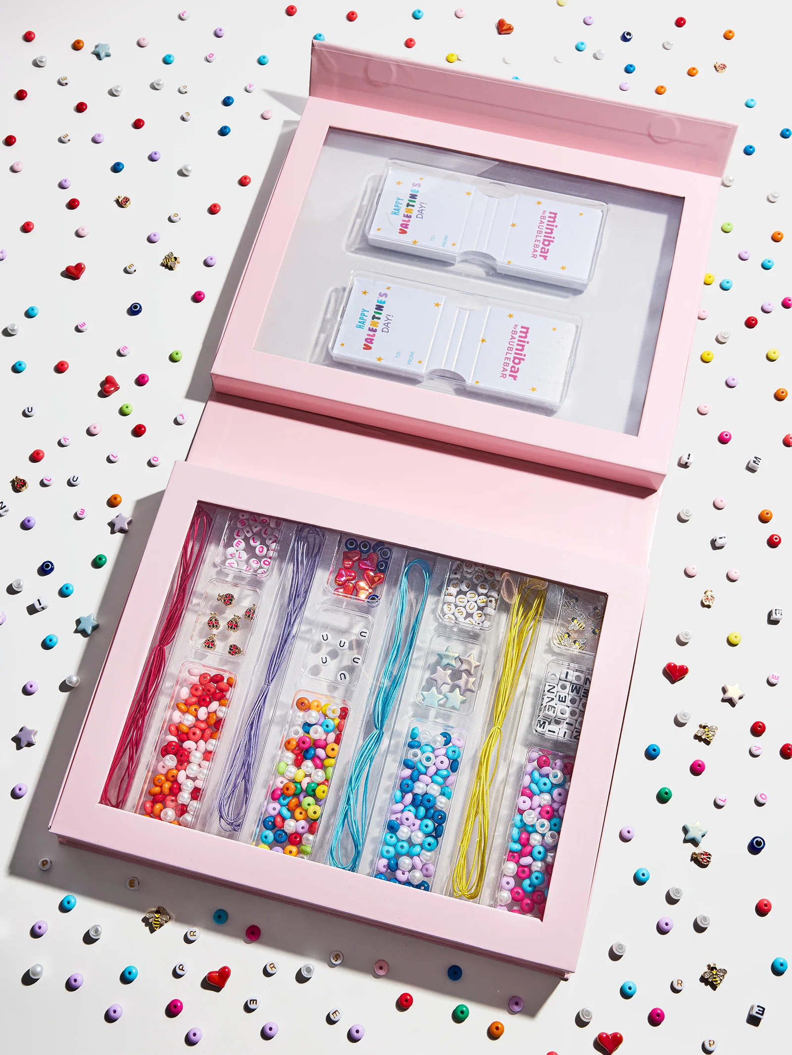 Kids’ DIY Valentine Bracelet Craft Kit - Valentine Bracelet DIY Kit - Image 3