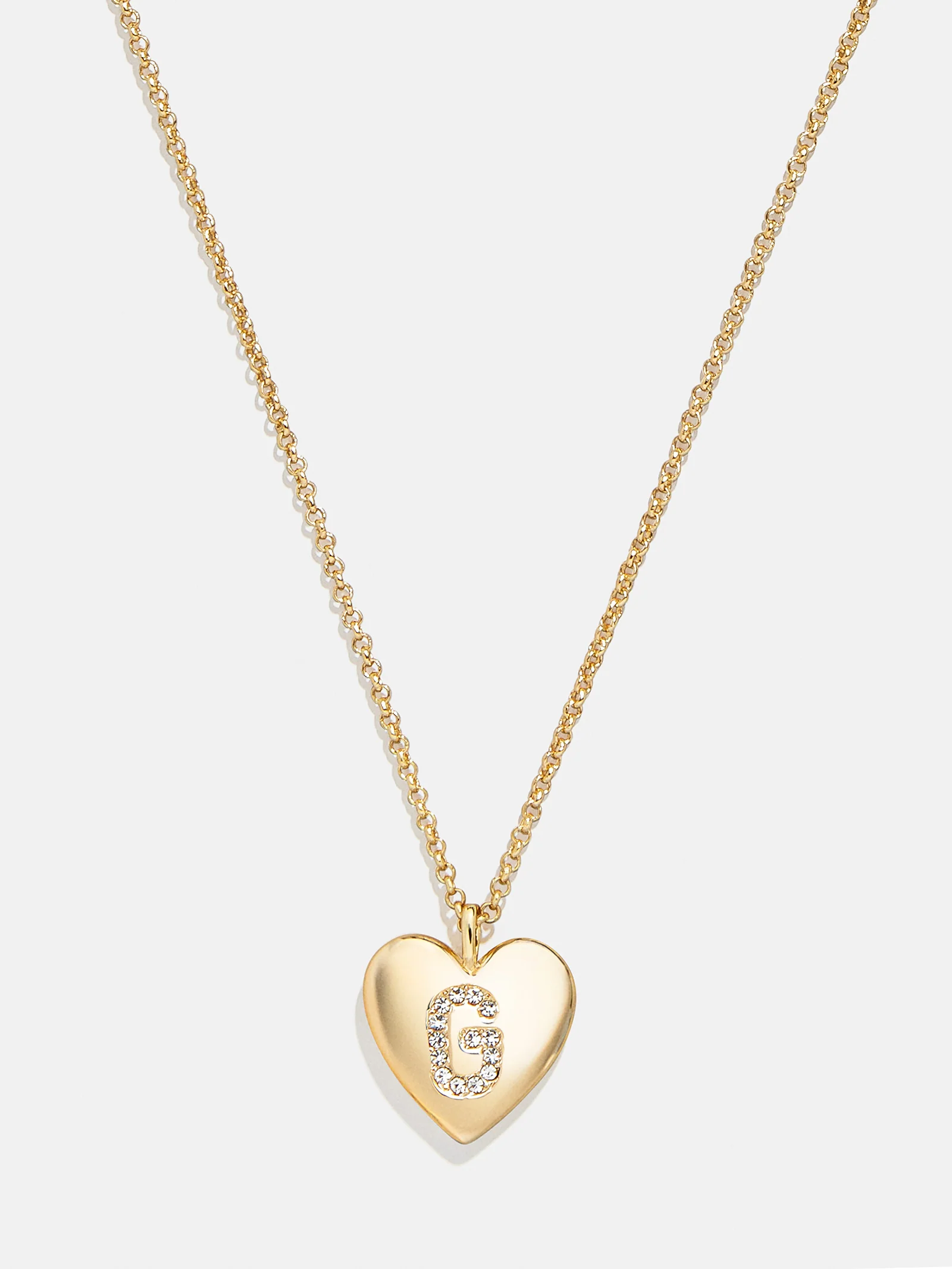 Little Love Kids' Initial Heart Necklace - Gold - Image 10