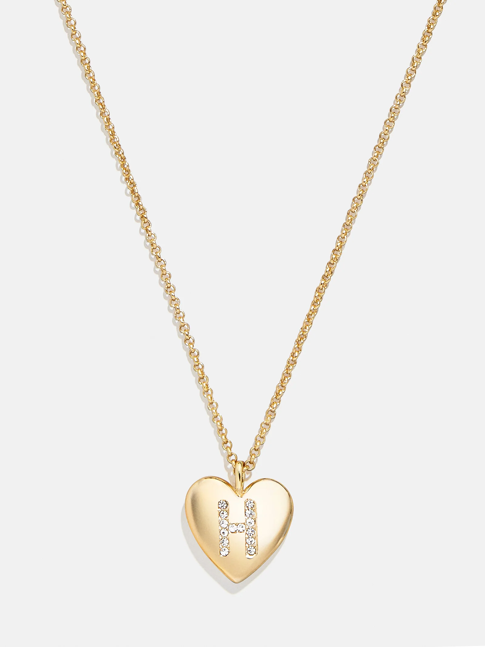 Little Love Kids' Initial Heart Necklace - Gold - Image 11