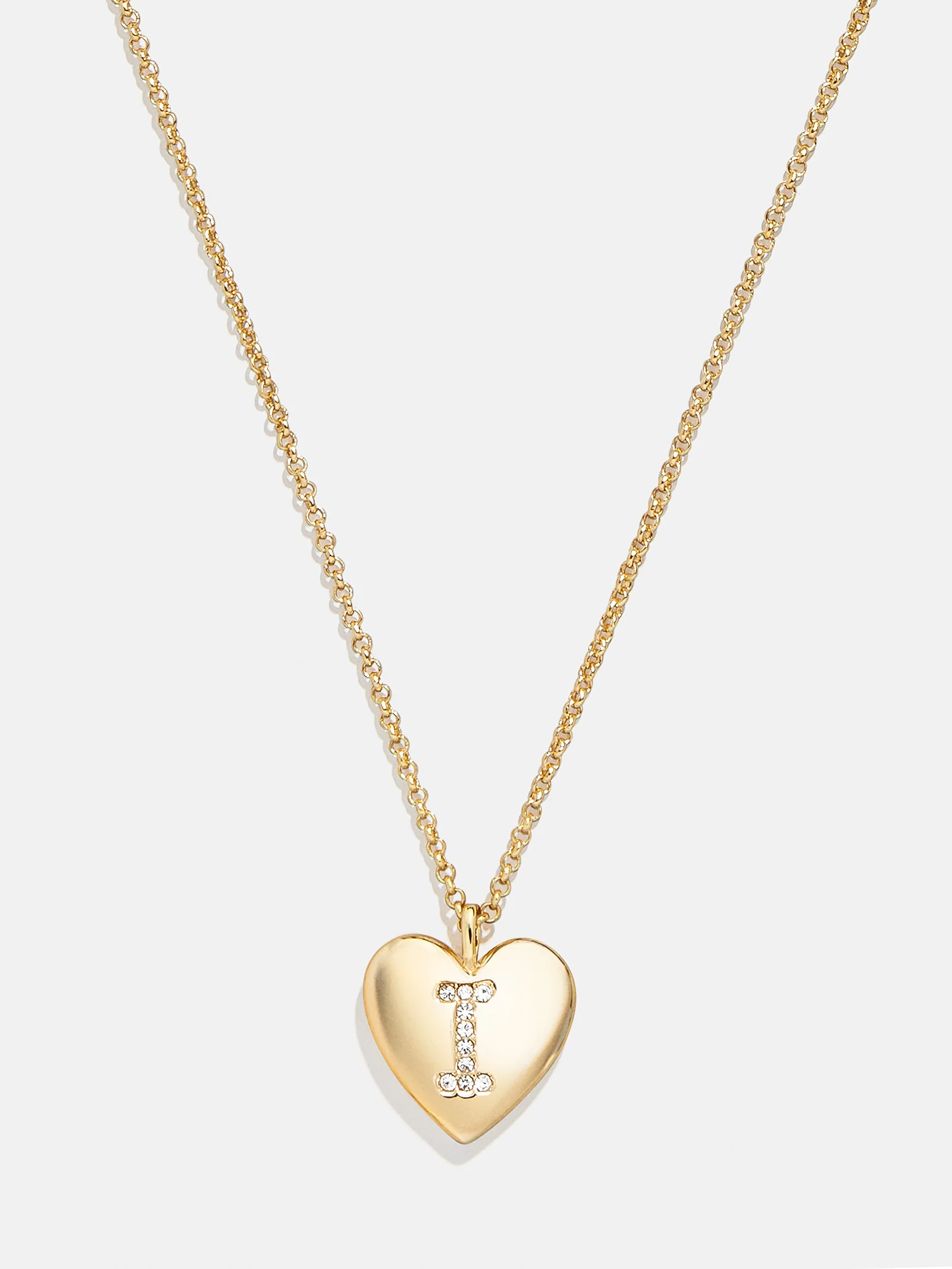 Little Love Kids' Initial Heart Necklace - Gold - Image 12