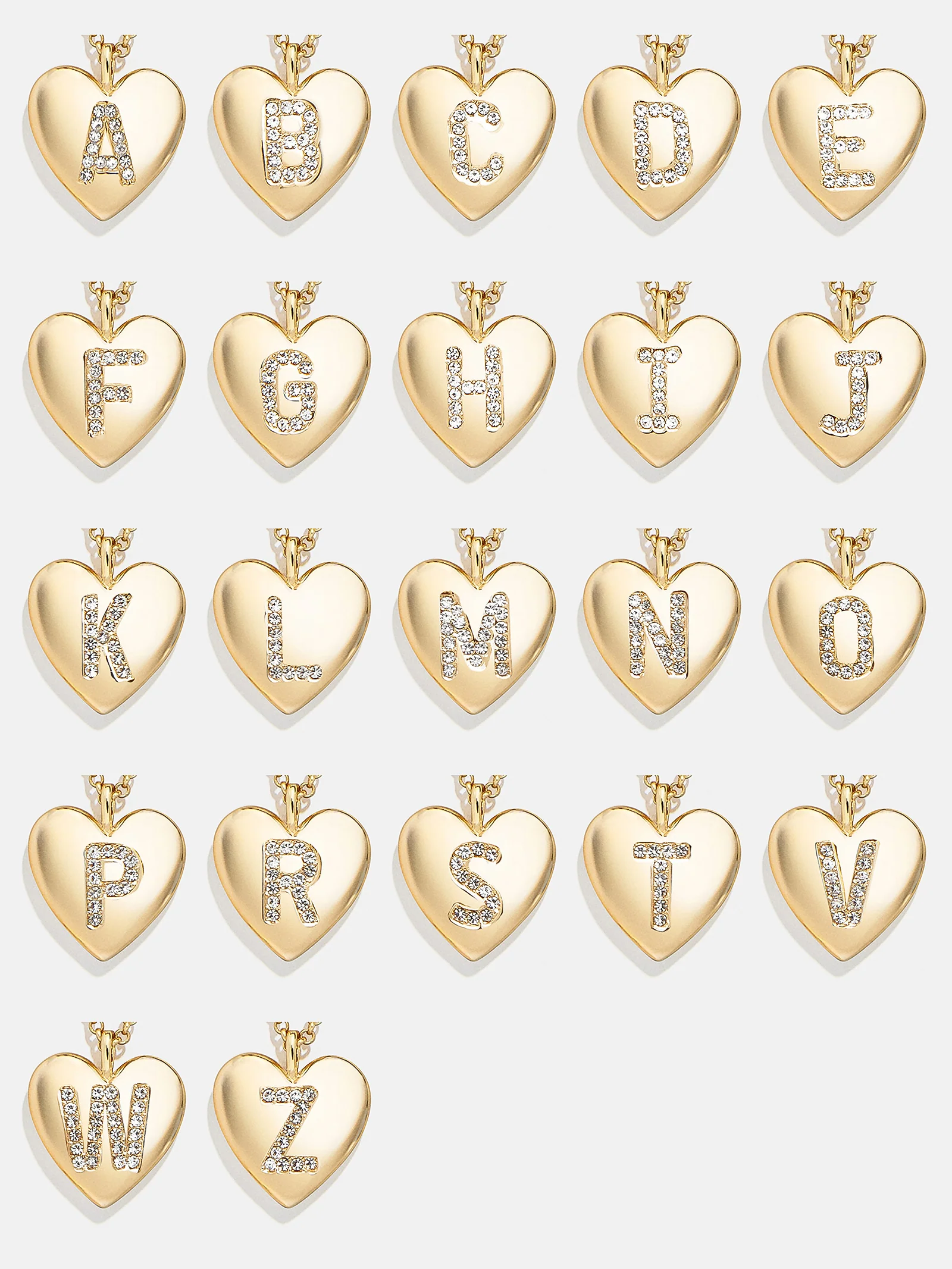 Little Love Kids' Initial Heart Necklace - Gold - Image 26