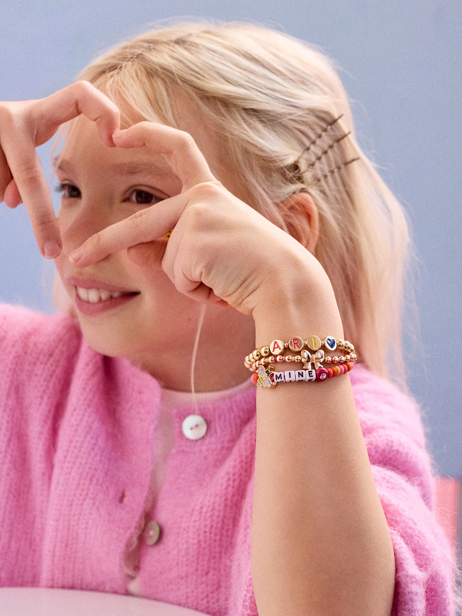 Kids' Bee Mine Beaded Bracelet - Bee - Image 2