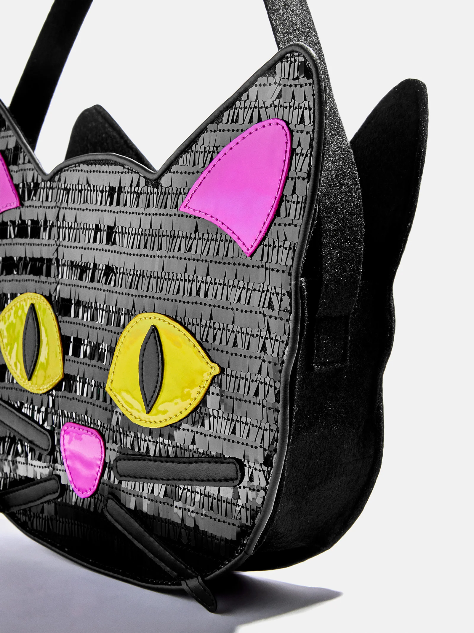 Kids' Trick-or-Treat Bag - Black Cat - Image 3