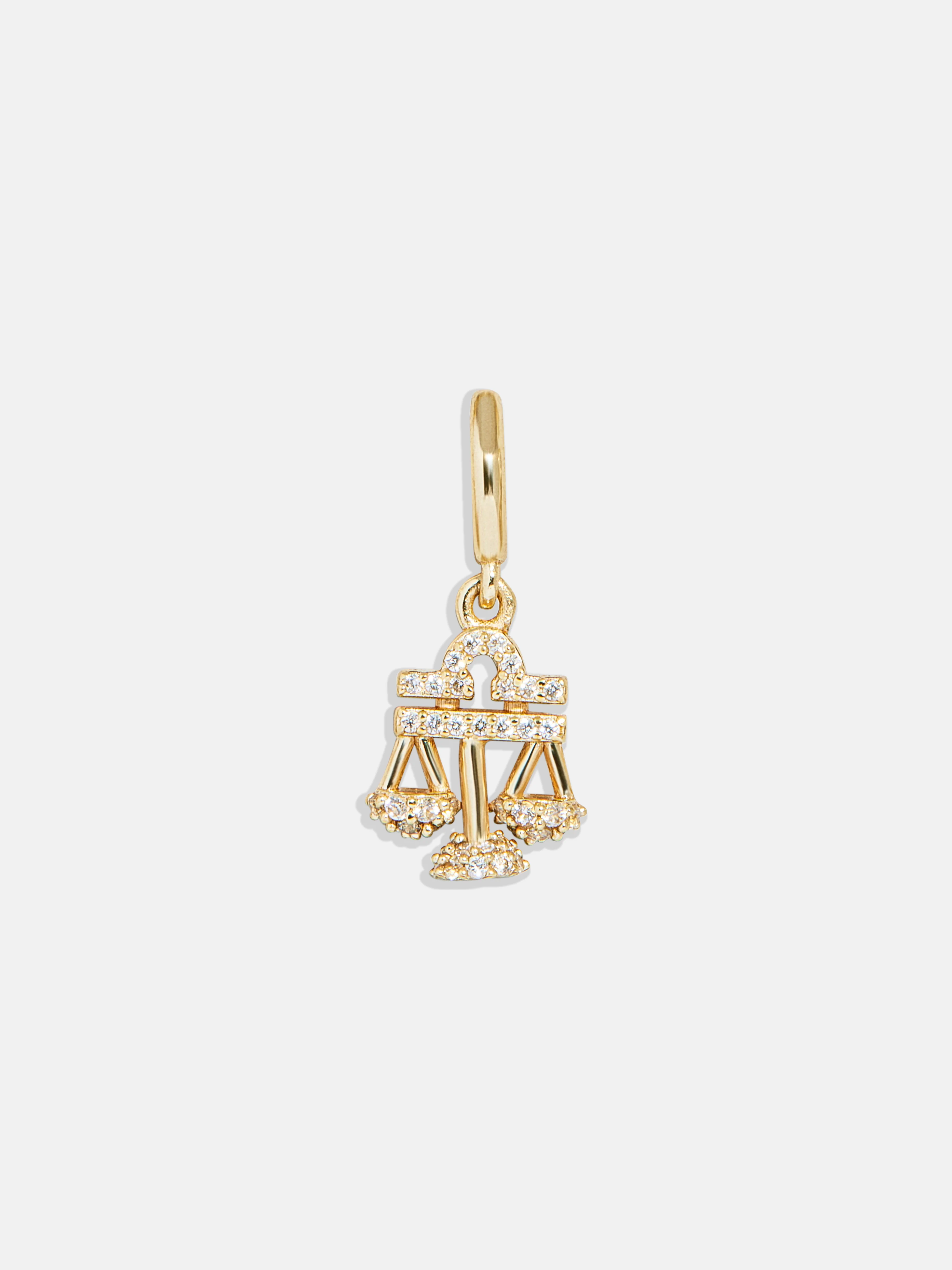 Pavé Zodiac Cluster Charm - Libra