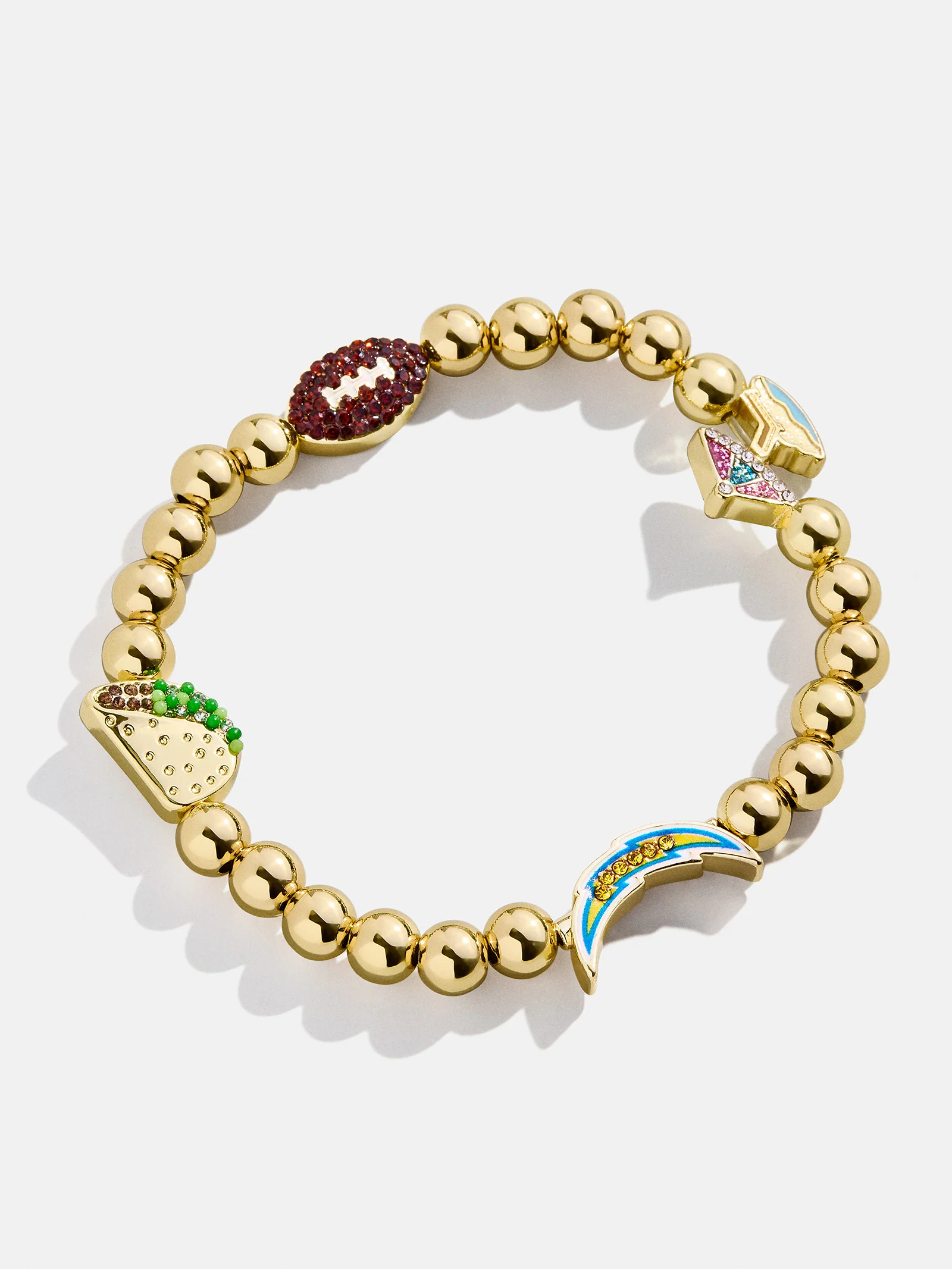 NFL Pisa Charm Bracelet - Los Angeles Chargers