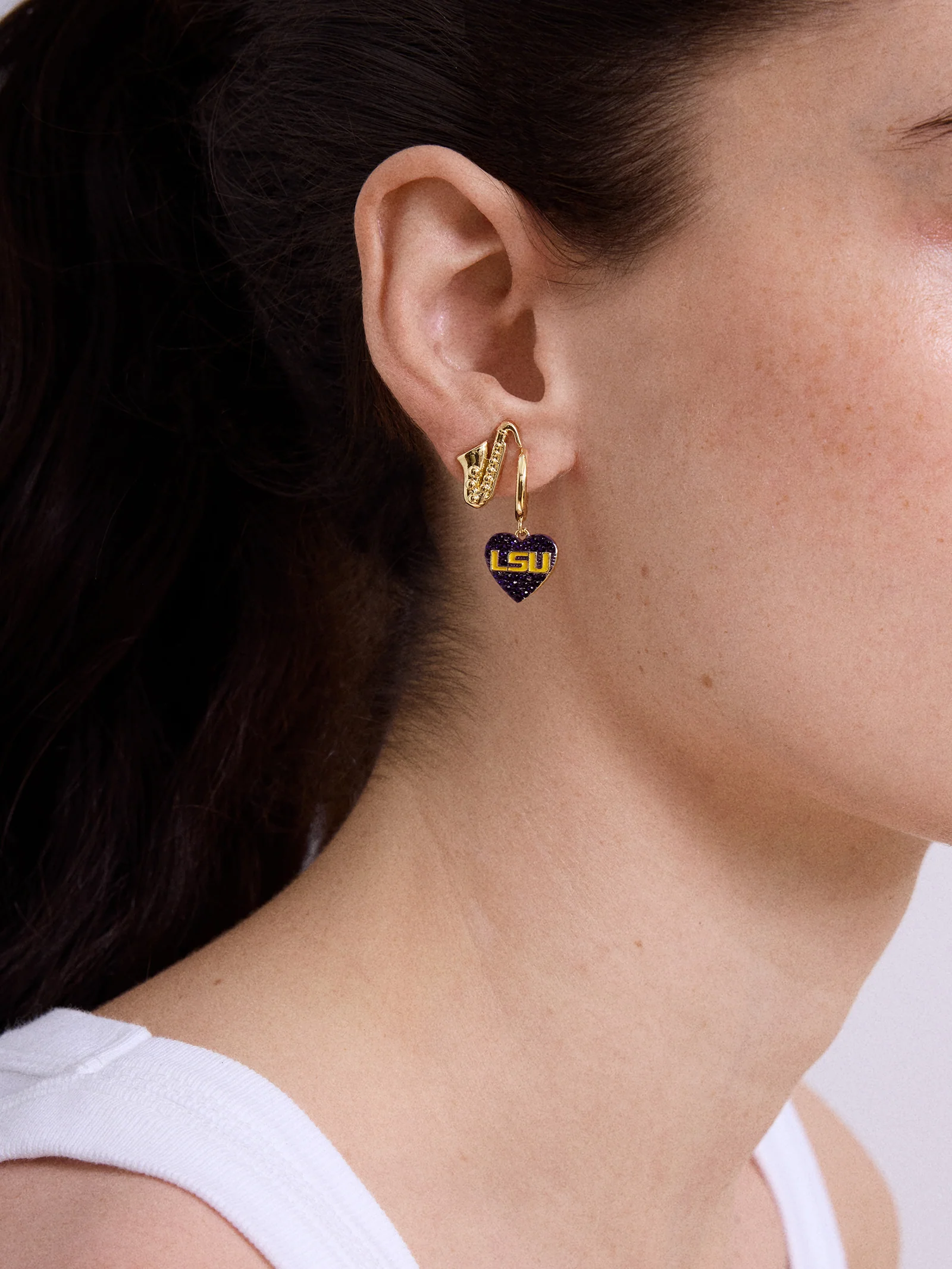 Louisiana State University Earring Set - Louisiana State University - Image 2
