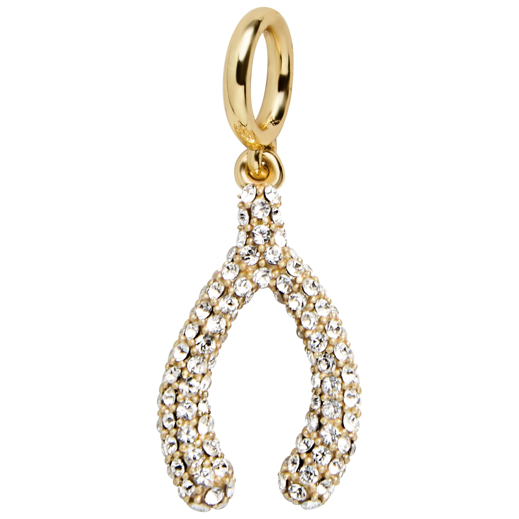 Luck Cluster Charm - Wishbone