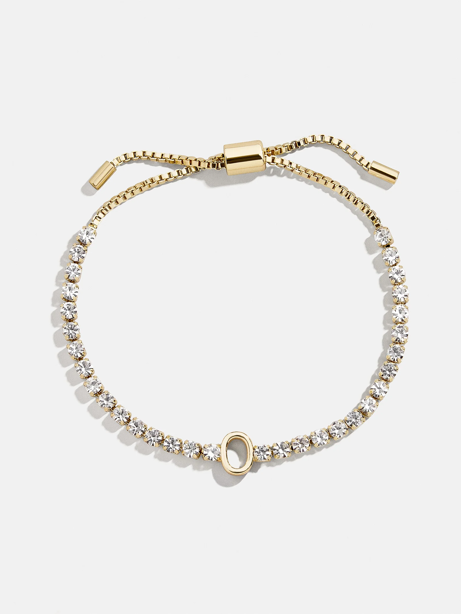 Lyanna Initial Tennis Bracelet - Gold/Pavé - Image 18