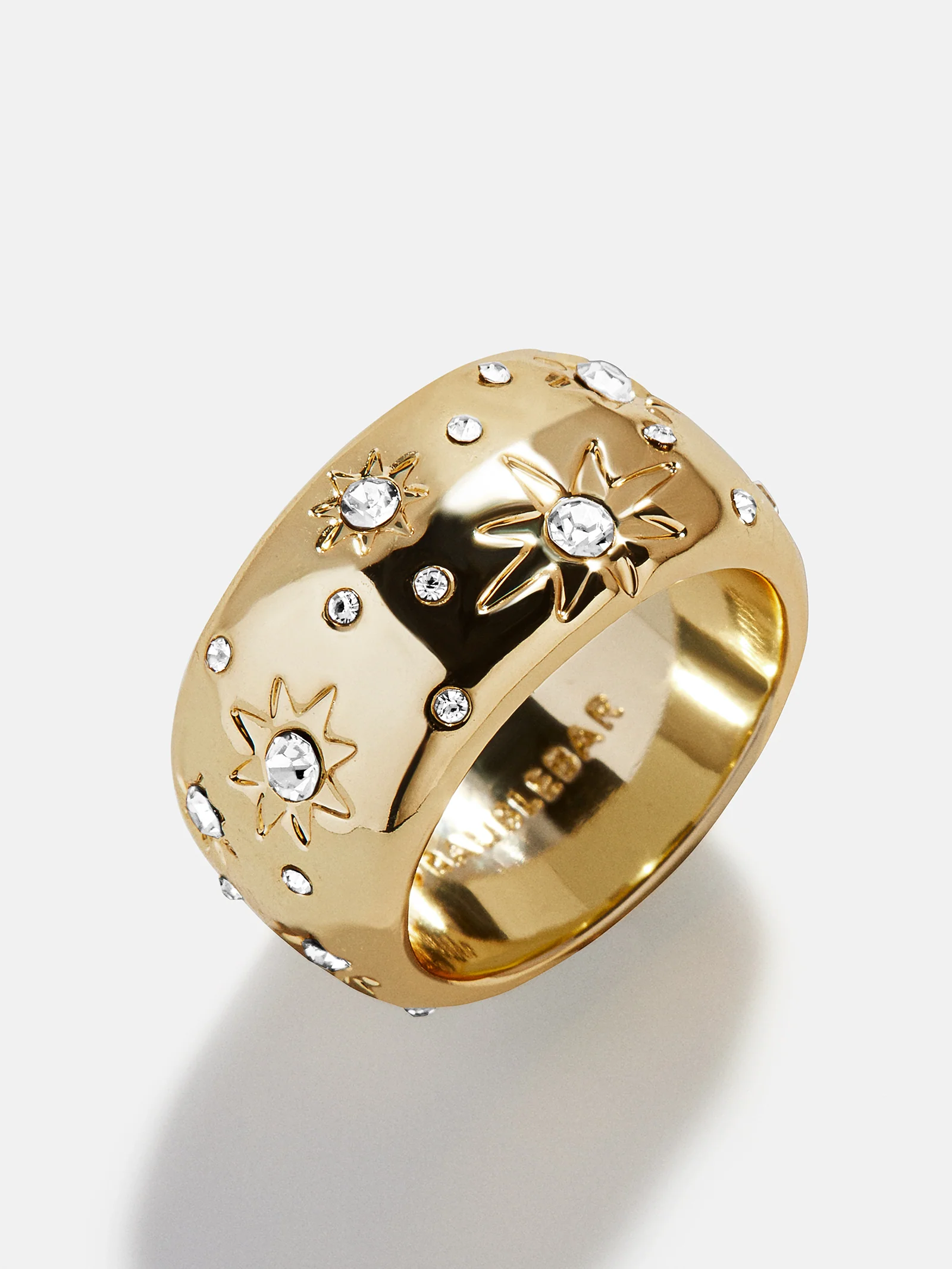 Lyra Celestial Bubble Ring - Gold/Pavé - Image 3