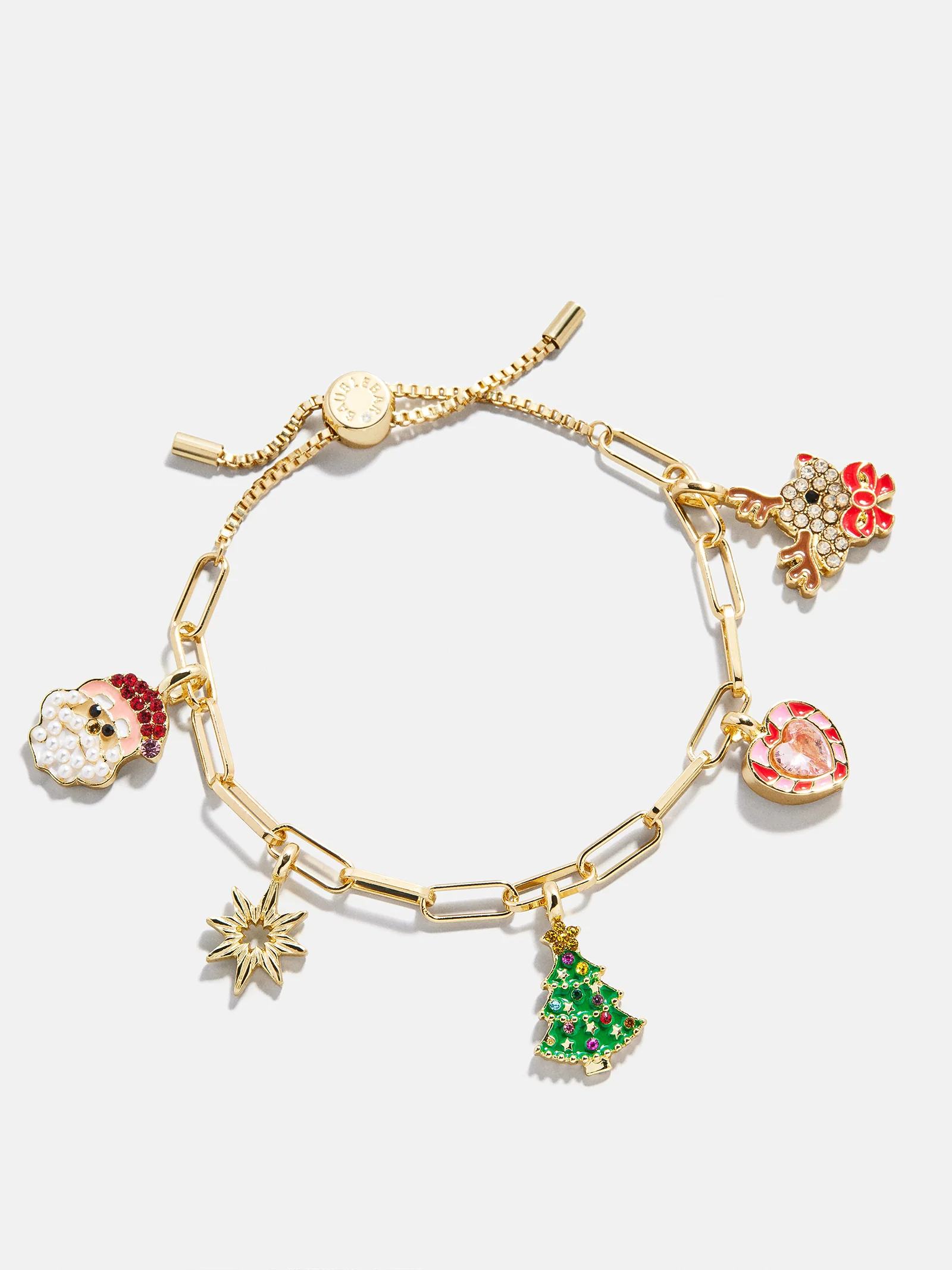 Merry Christmas Kids’ Charm Bracelet - Santa Claus - Image 3