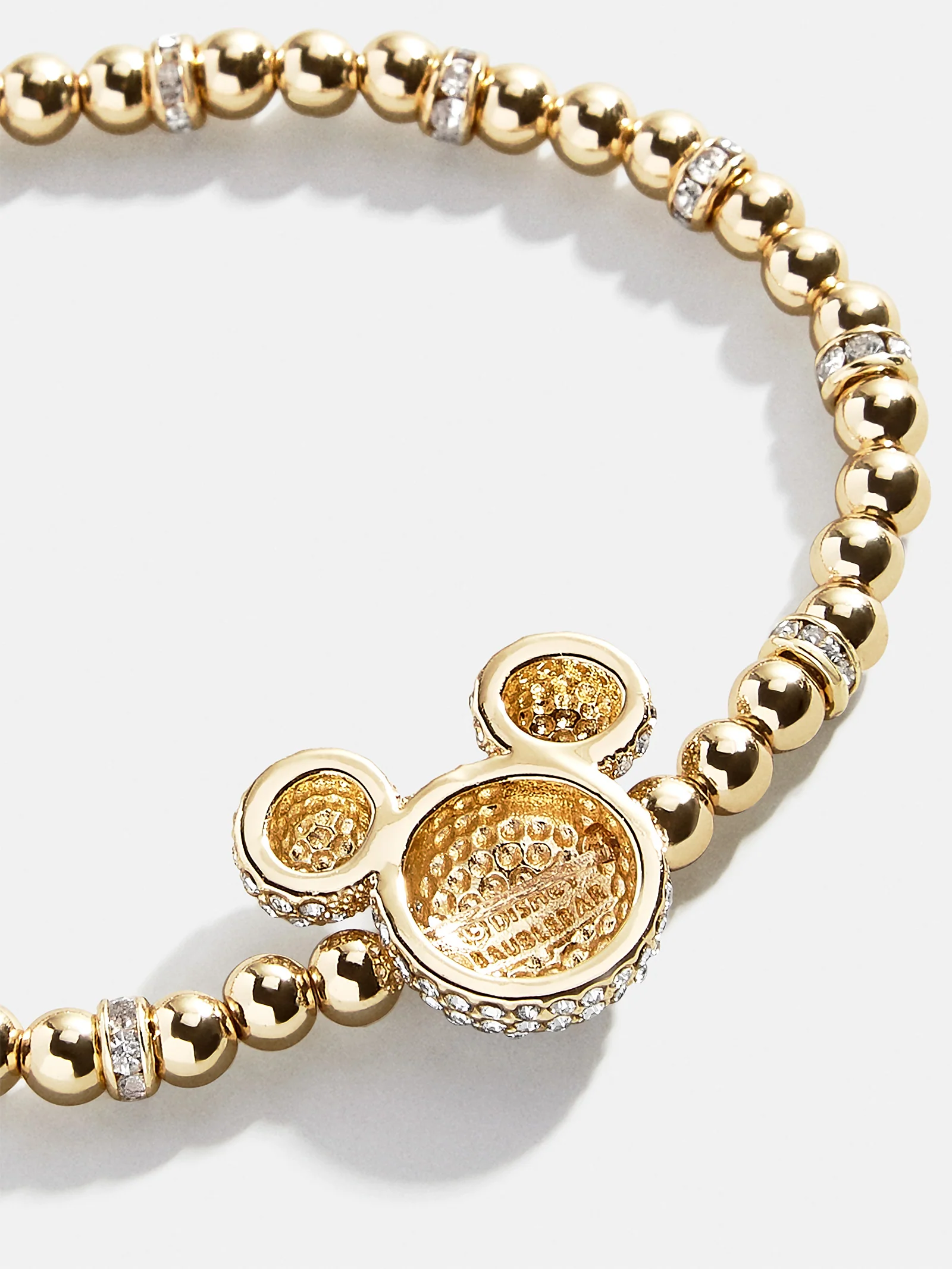 Mickey Mouse Disney Pavé Bracelet - Gold/Pavé - Image 4