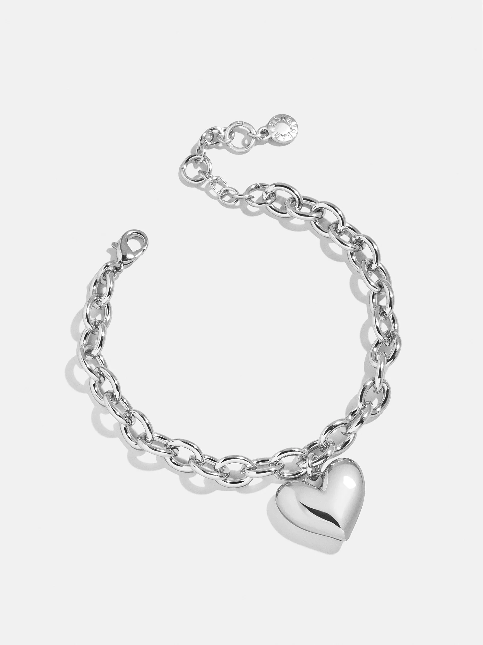 Millie Bubble Heart Bracelet - Silver - Image 3