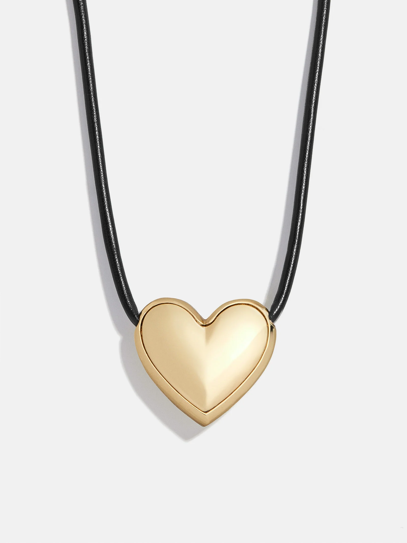 Millie Bubble Heart Cord Necklace - Gold - Image 5