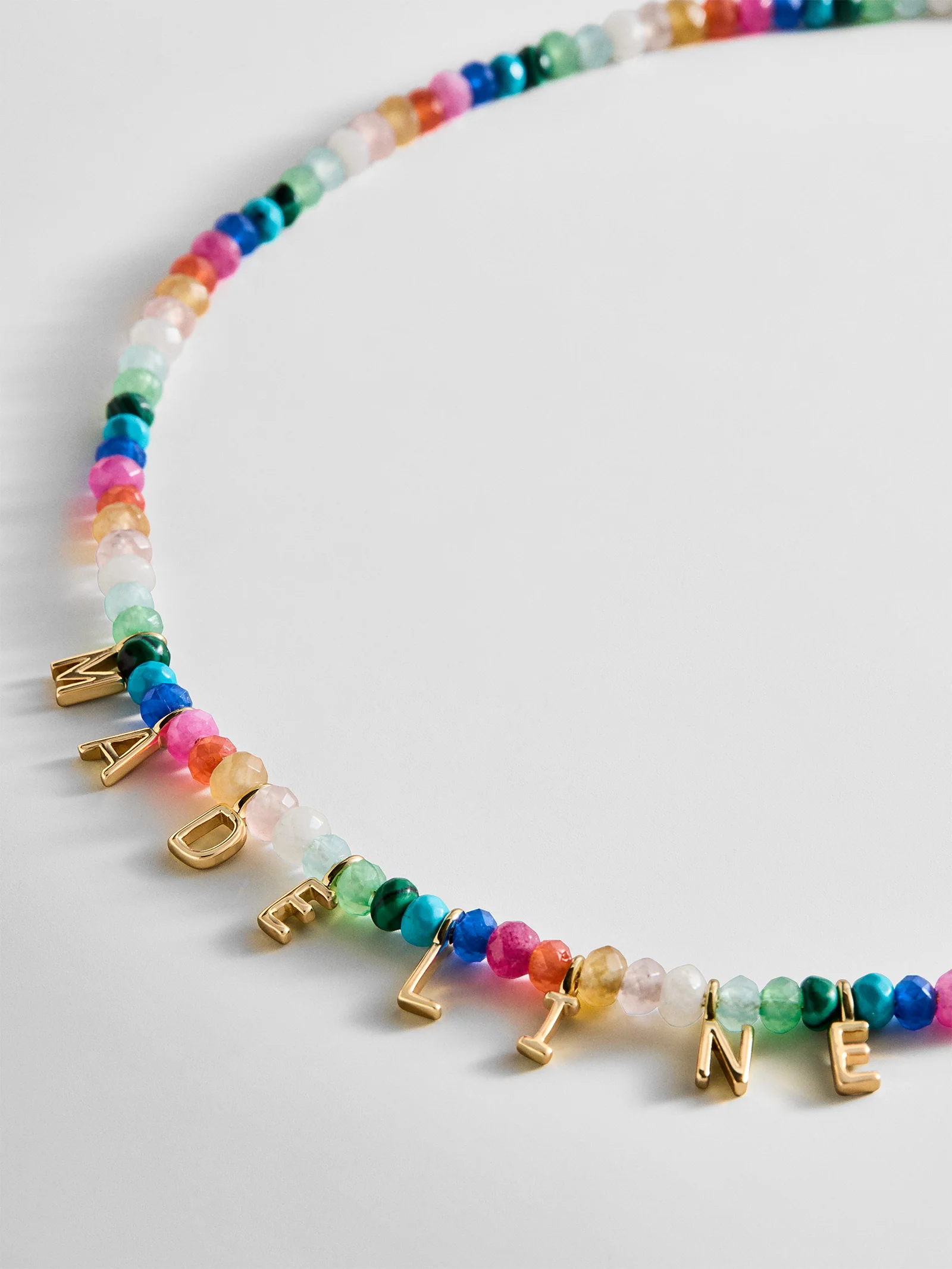 Mini Semi-Precious Custom Necklace - Multi - Image 3