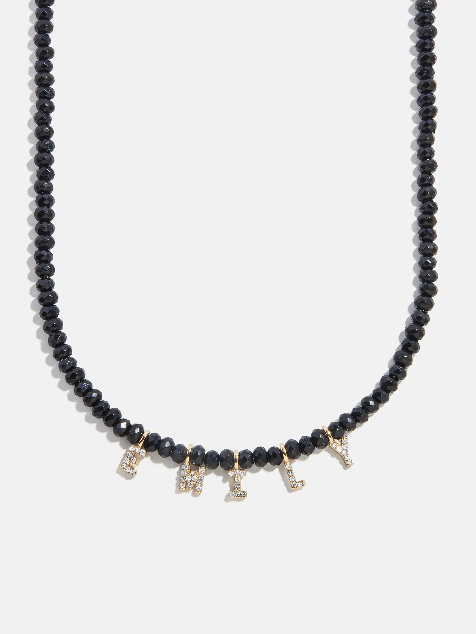 Mini Semi-Precious Custom Necklace - Onyx - Image 7