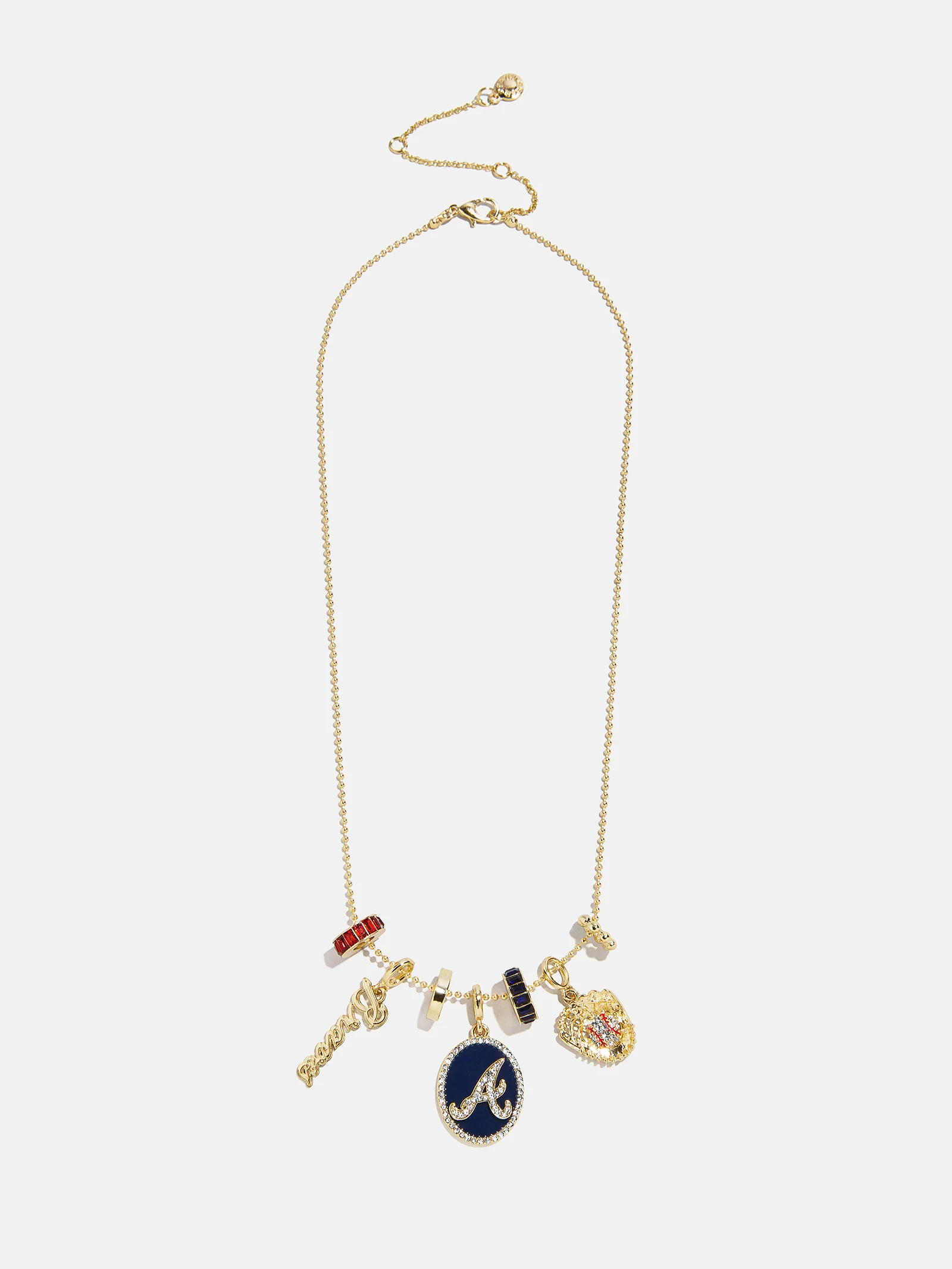 MLB Charm Necklace - Atlanta Braves - Image 3