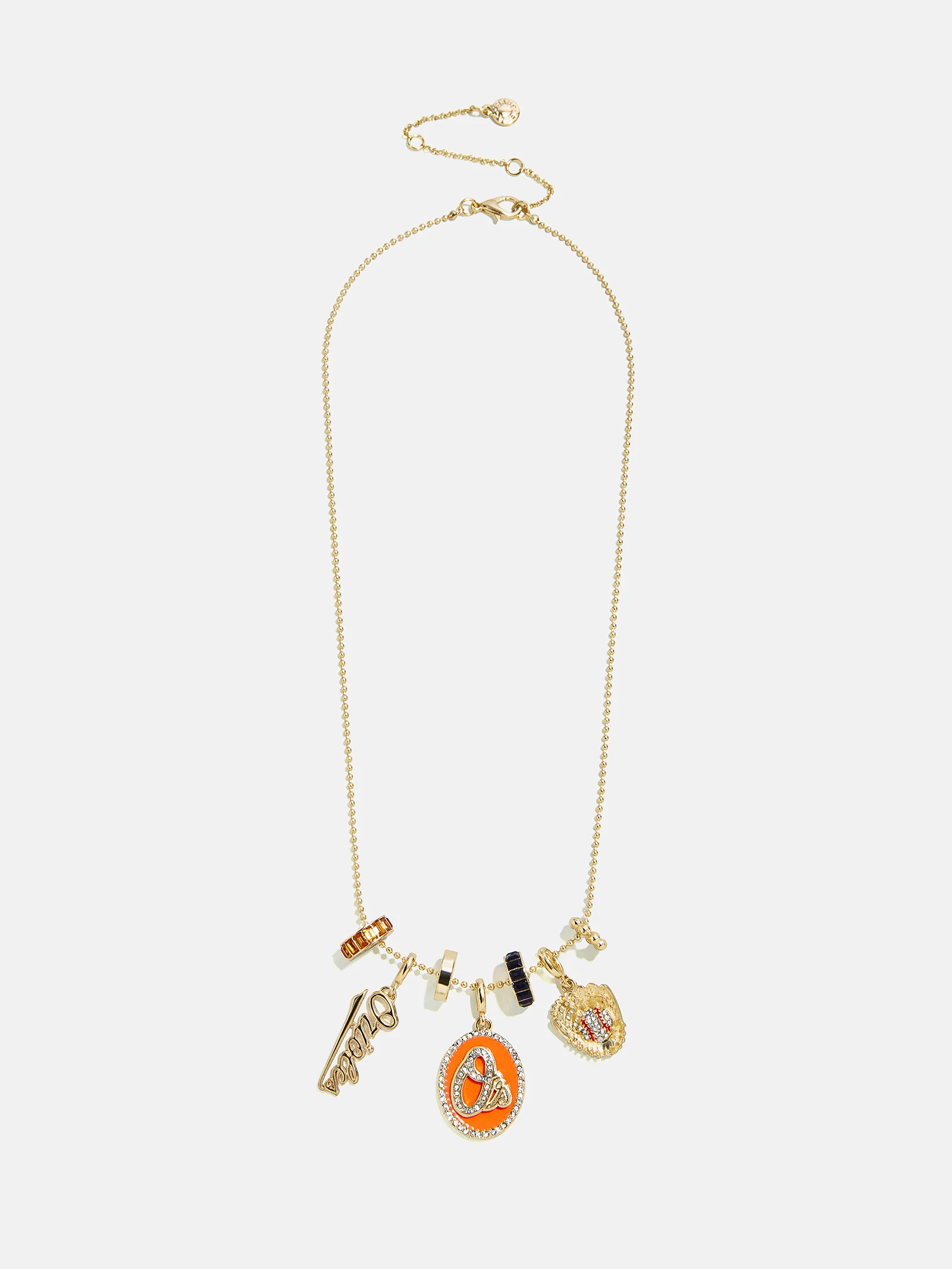 MLB Charm Necklace - Baltimore Orioles - Image 3