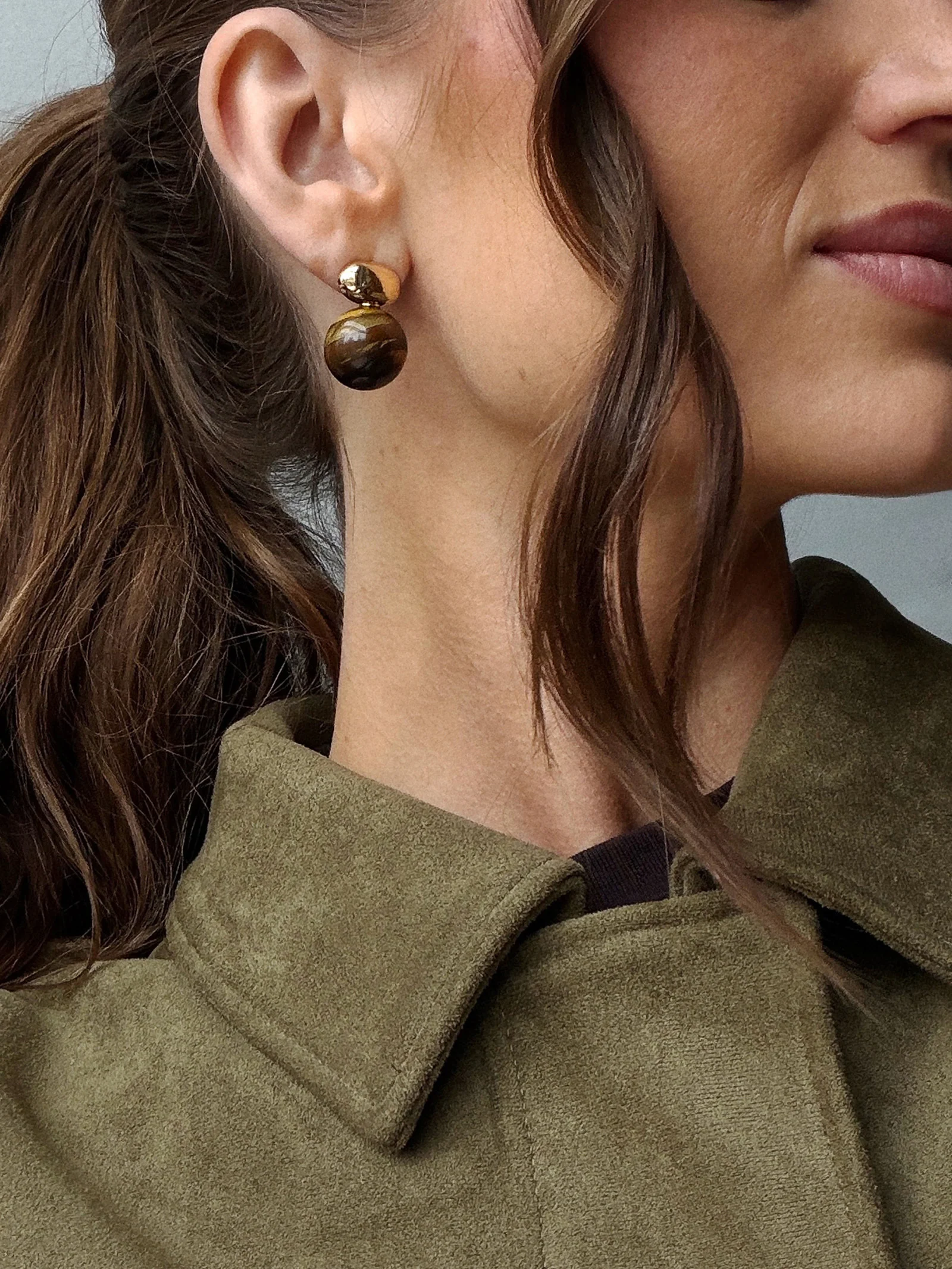 Nat Stud Earrings - Nat Stud Earrings - Image 2