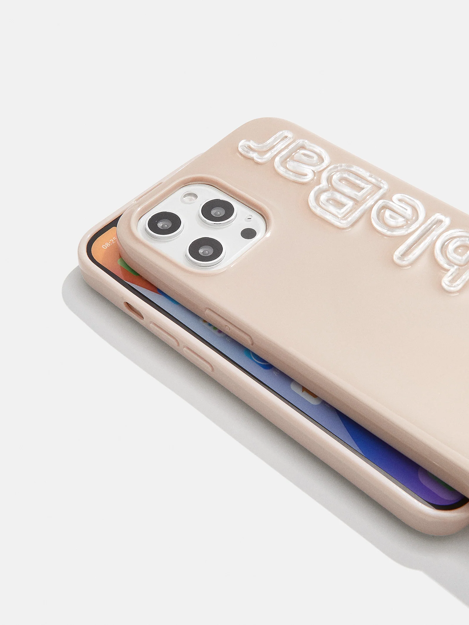 All the Beige Custom iPhone Case - Beige/Pearl - Image 4