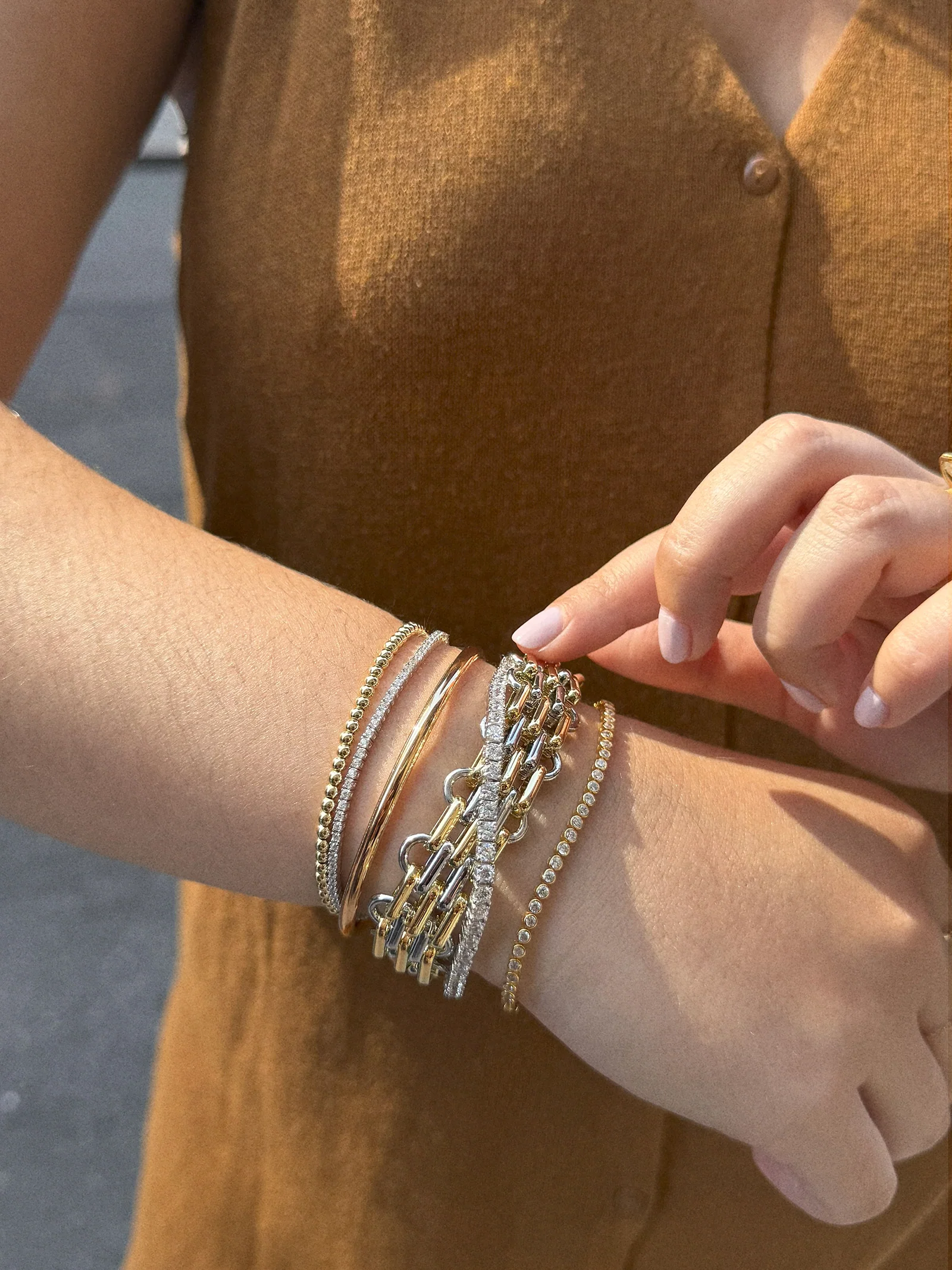 Nexa Chain Bracelet - Gold/Silver - Image 2