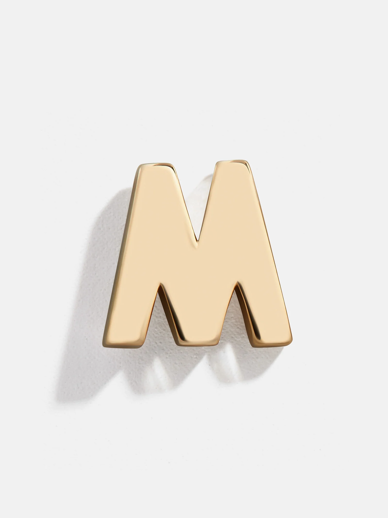 Single 14K Solid Gold Initial Earring - Gold - Image 16