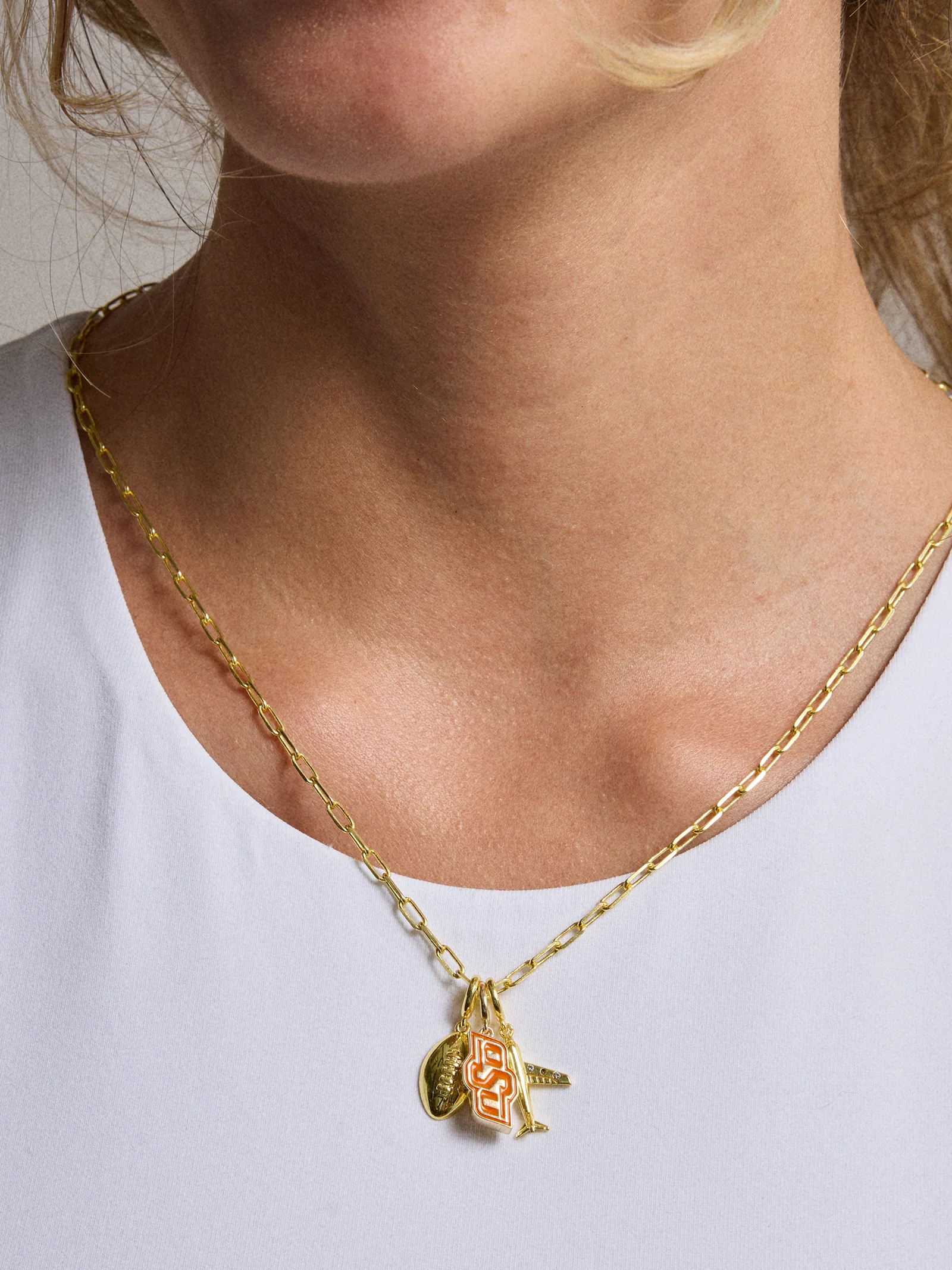 Oklahoma State University Cluster Charm - Oklahoma State University - Image 2