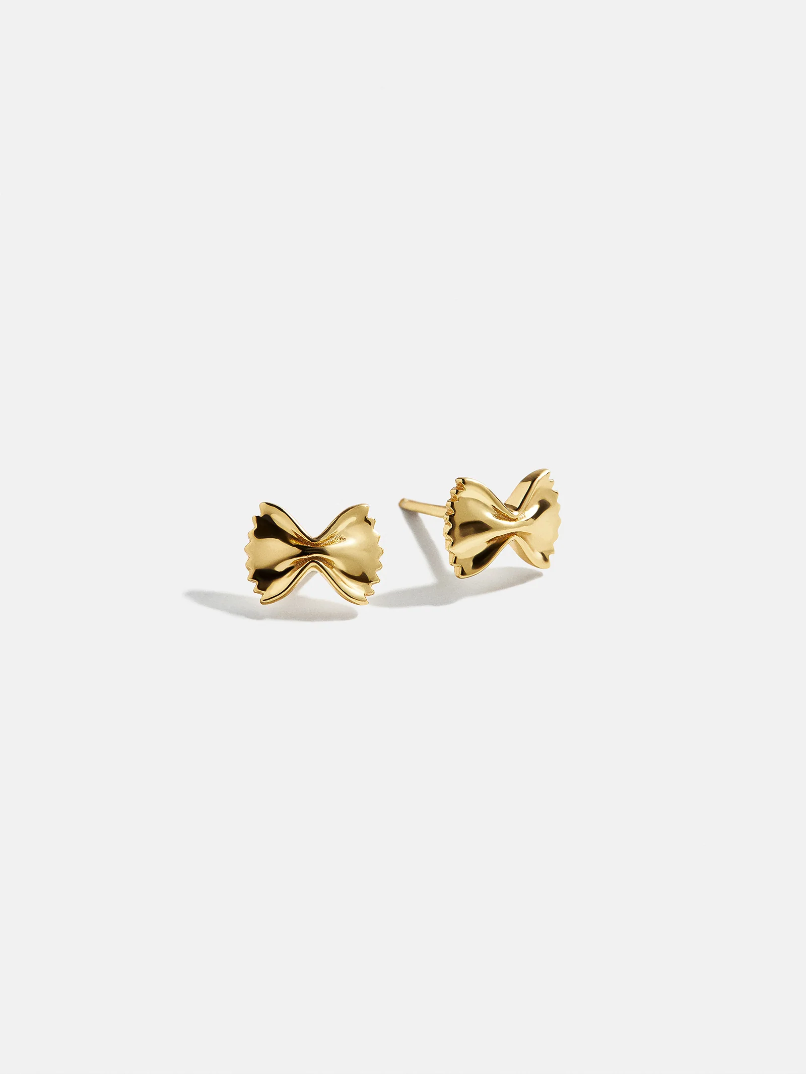 18K Gold Just For Fun Earrings - Pasta