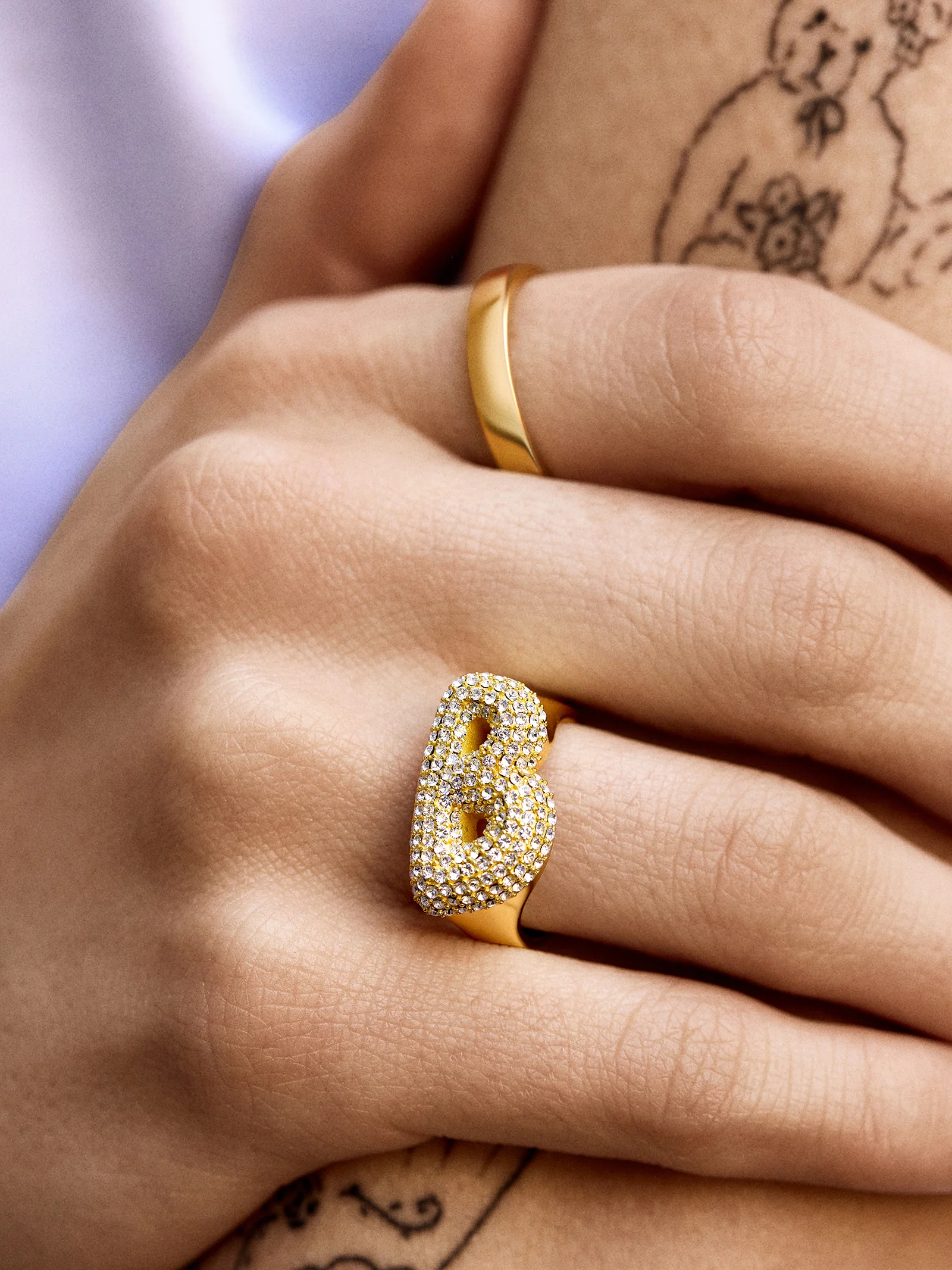 Bubble Initial Ring - L - Image 5