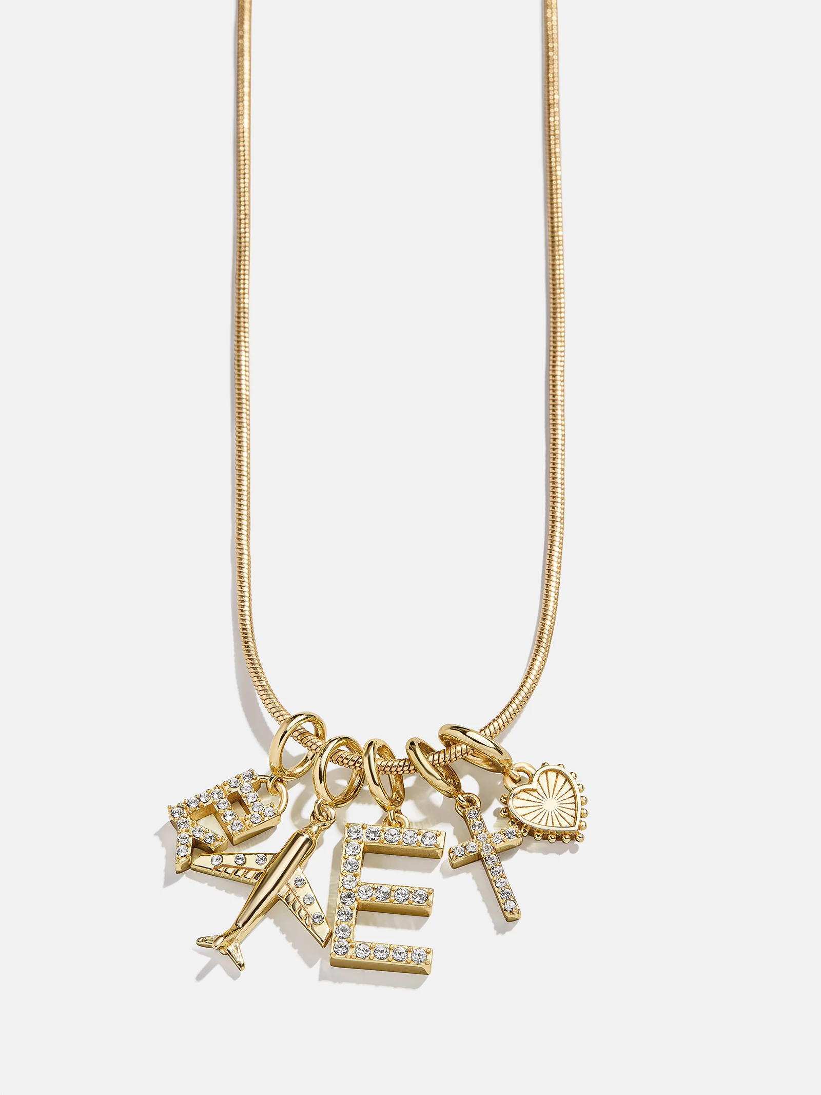 Faith Cluster Charm - Bezel Cross - Image 3