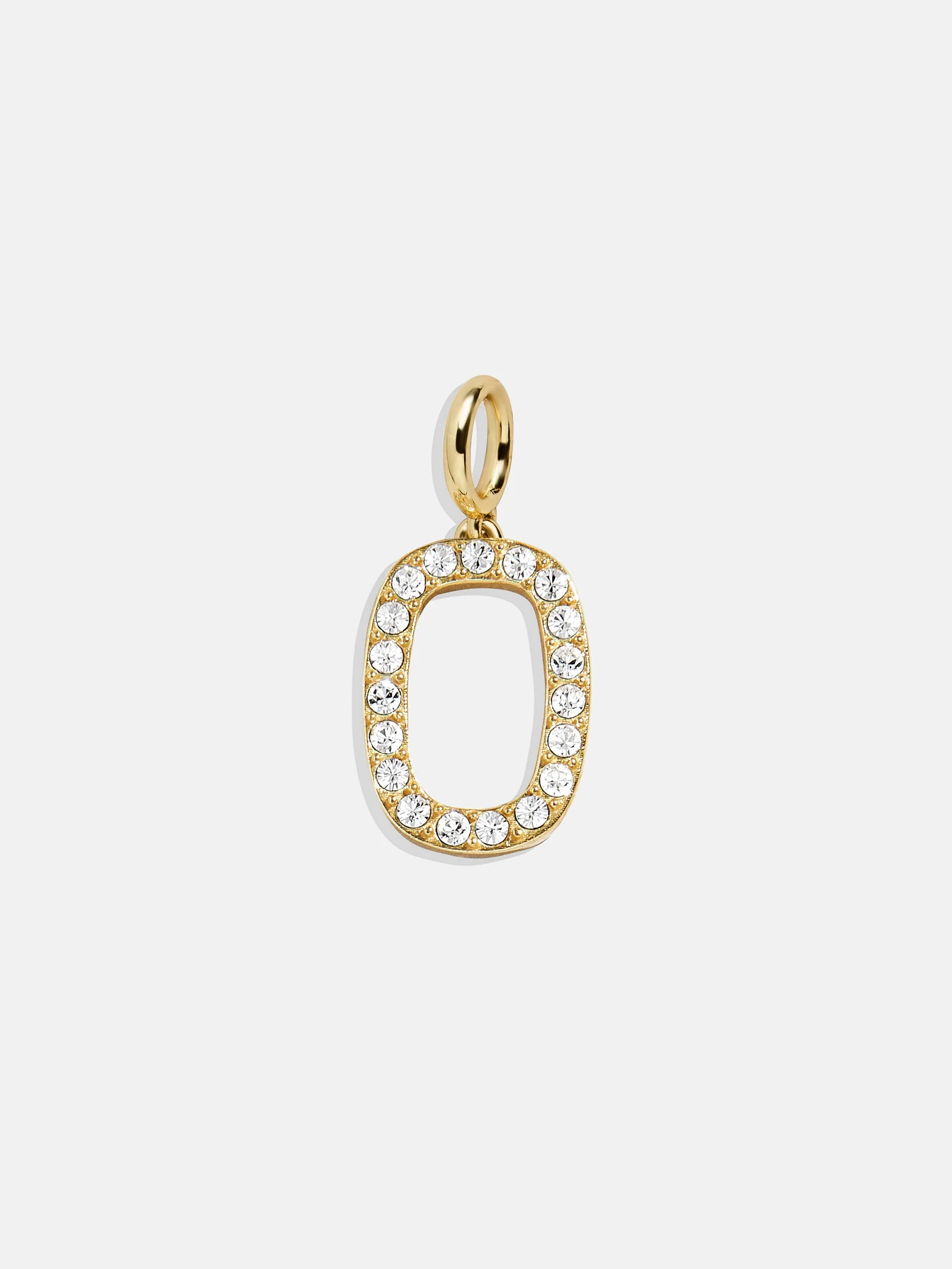 Pavé Initial Cluster Charm - O