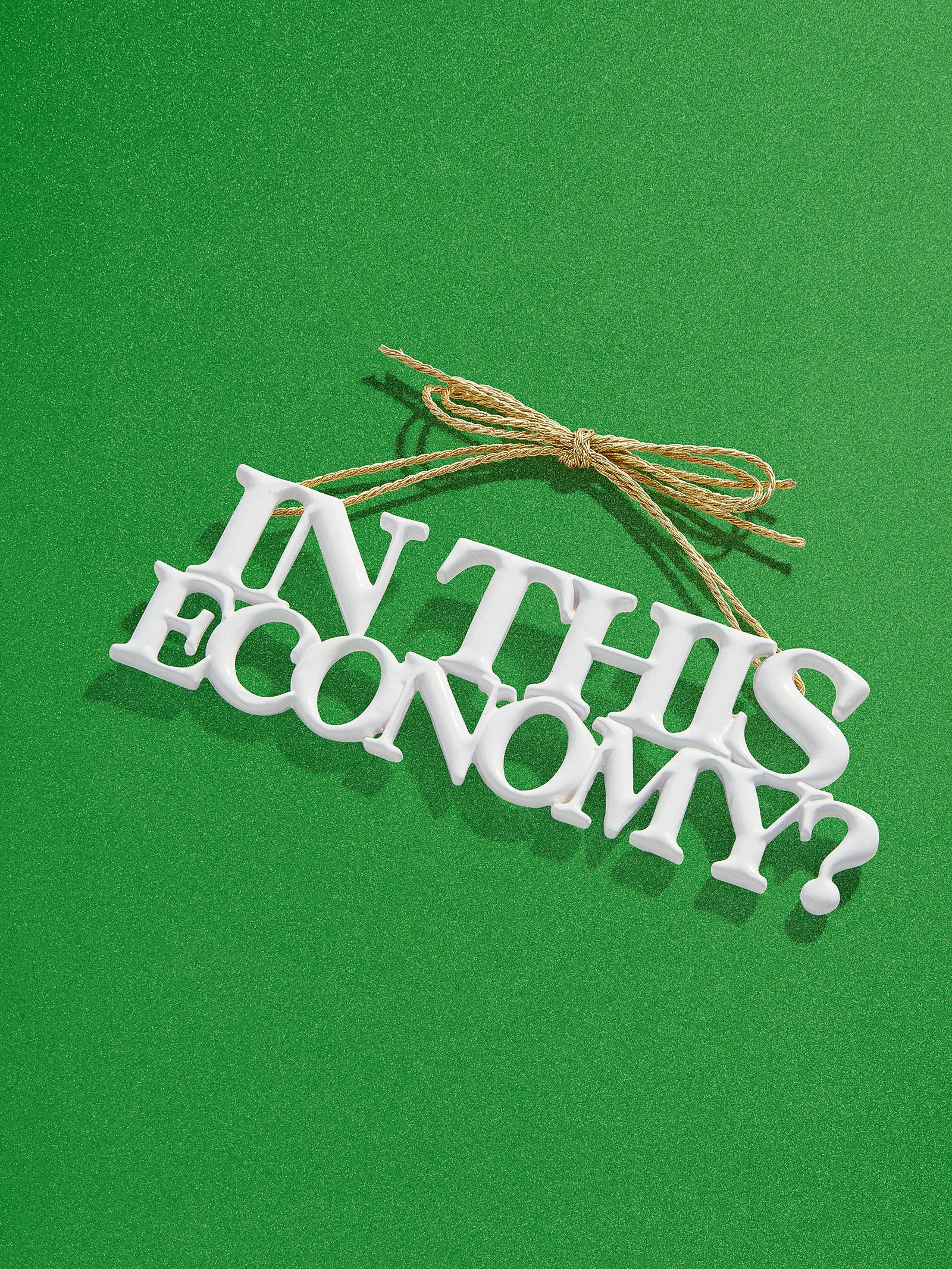 Say It All Ornament - In This Economy Ornament - Image 2