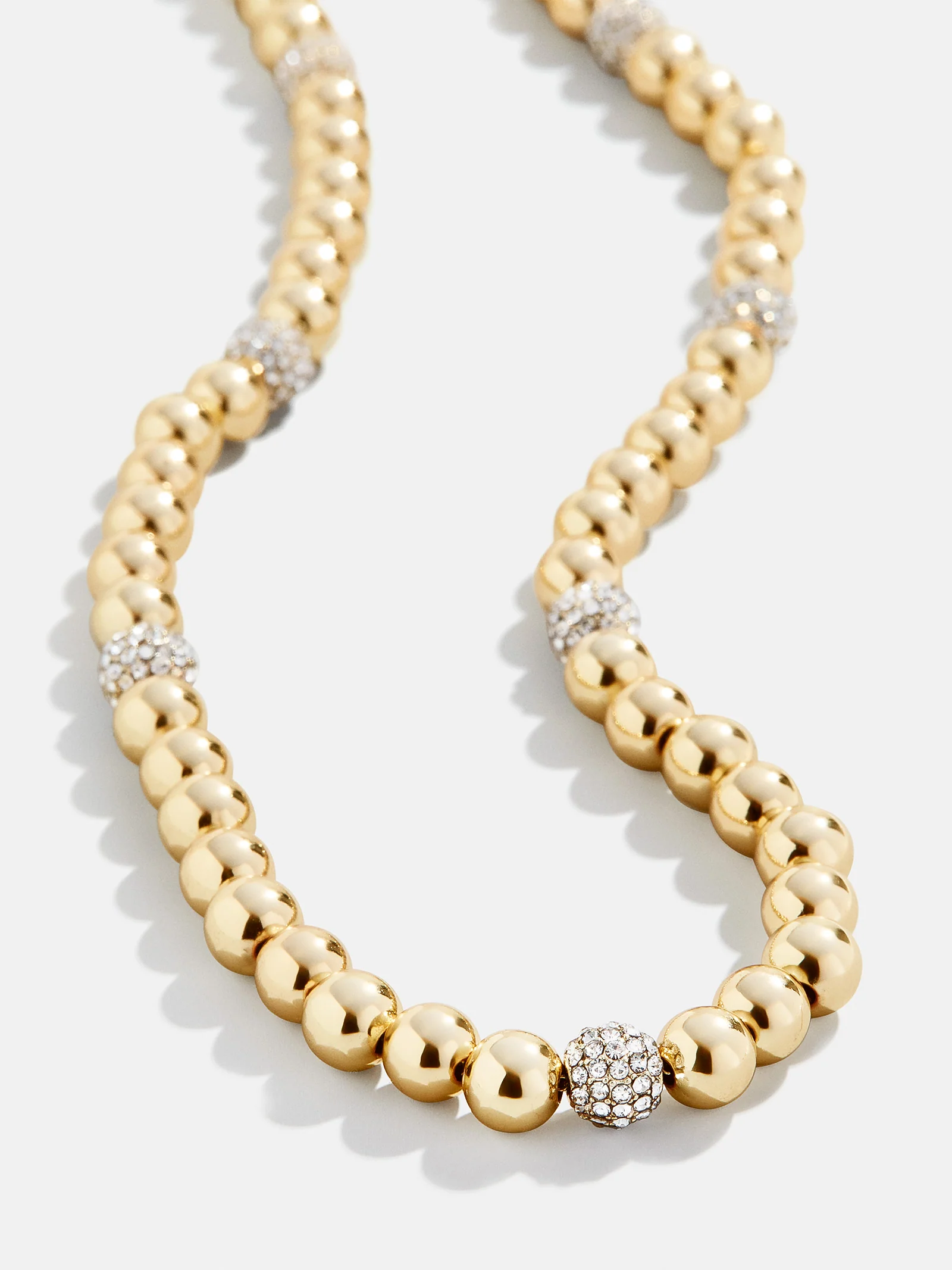 Kass Necklace - Gold/Pavé