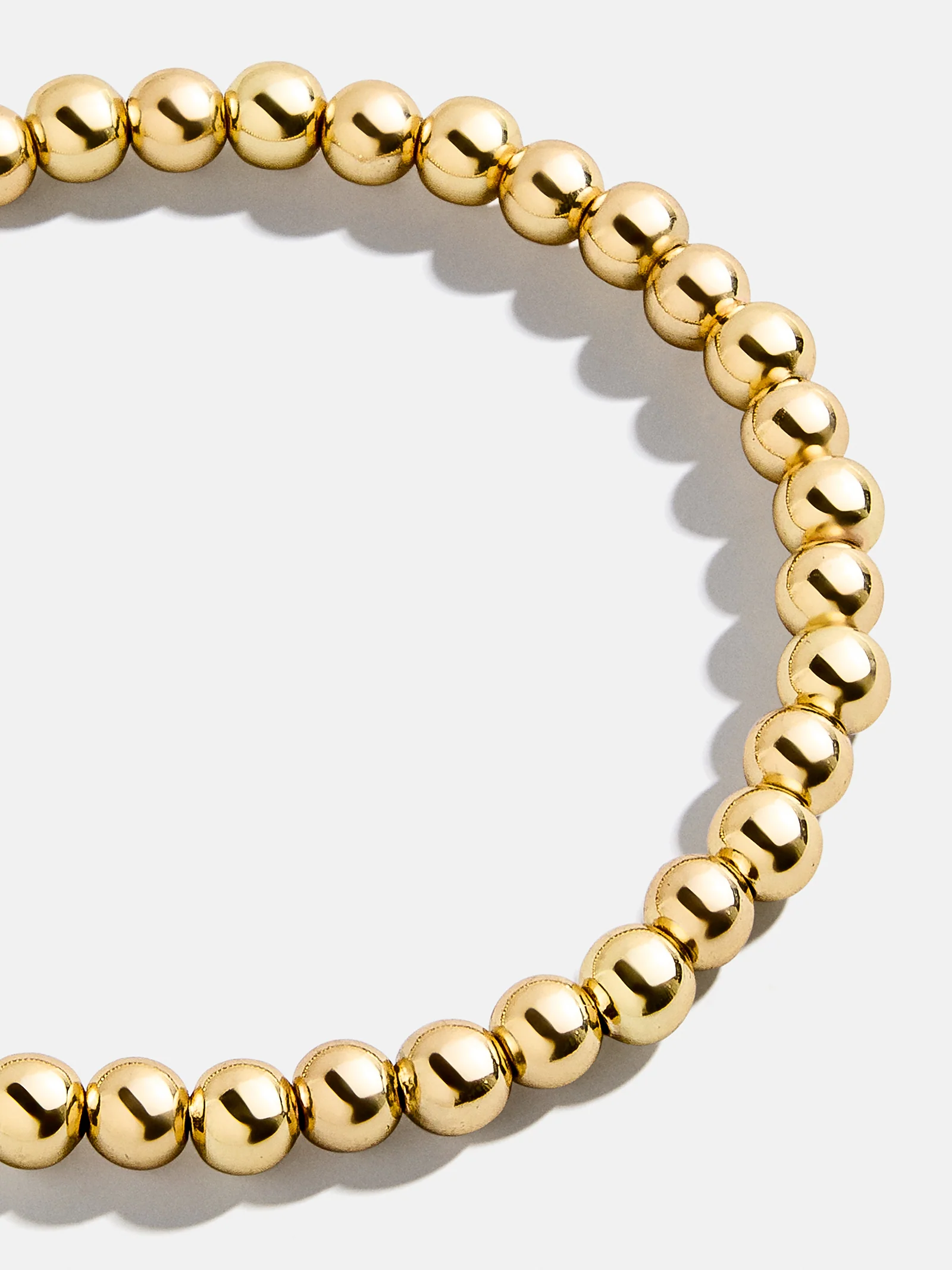 Gold Pisa Bracelet - 5MM Beads
