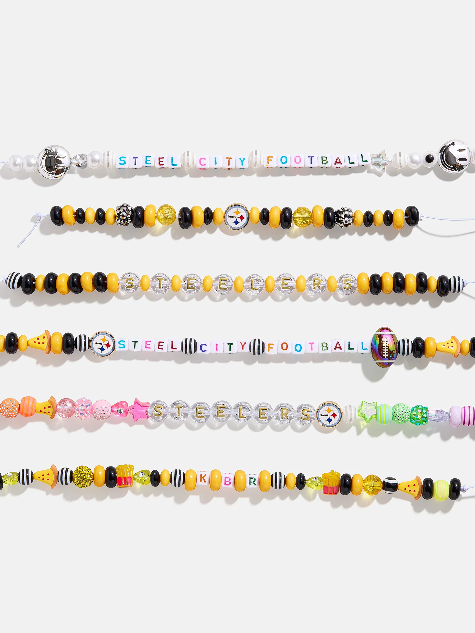 NFL Bracelet Bead Kit - Pittsburgh Steelers - Image 2