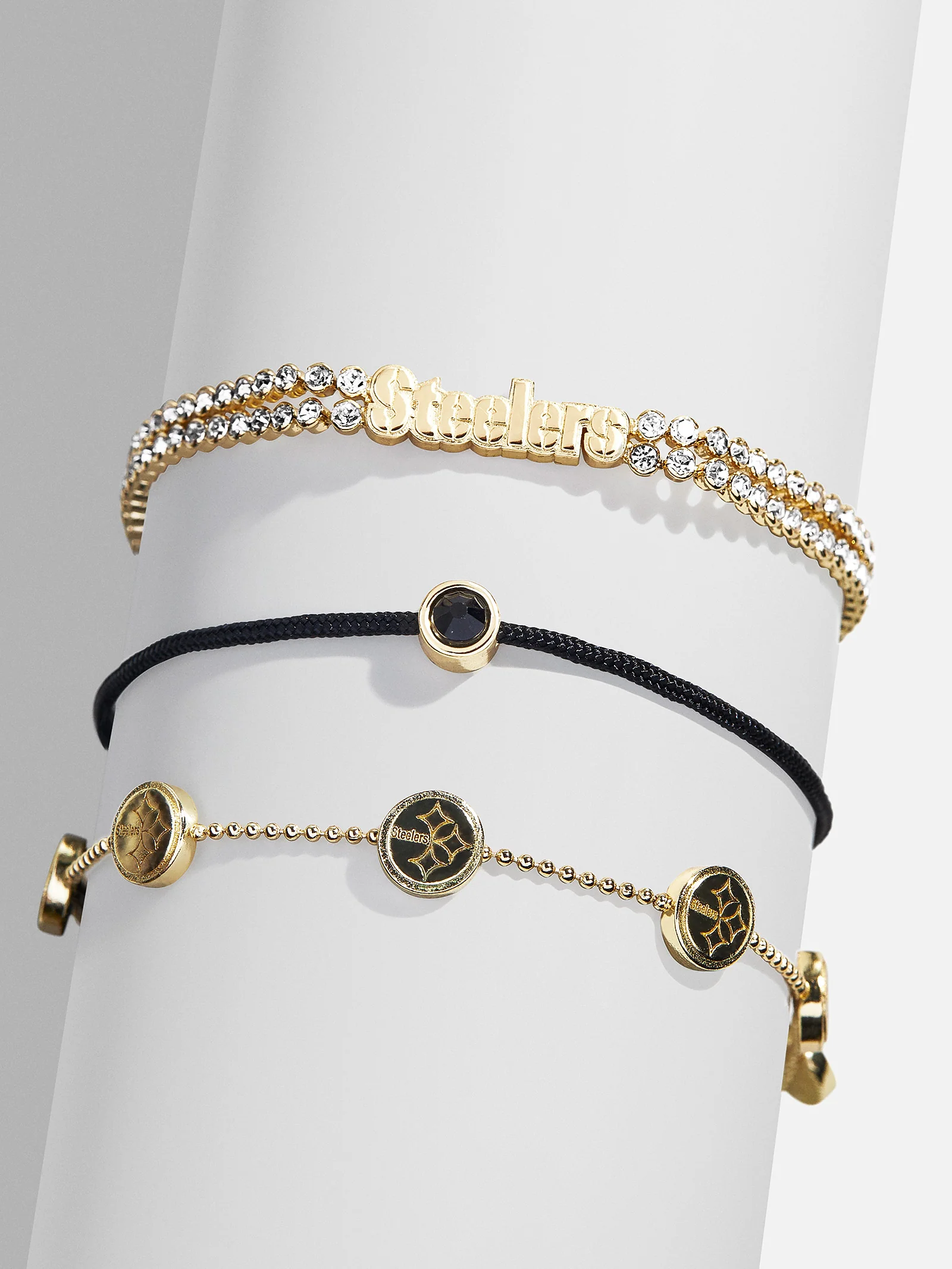 NFL Bracelet Set - Pittsburgh Steelers