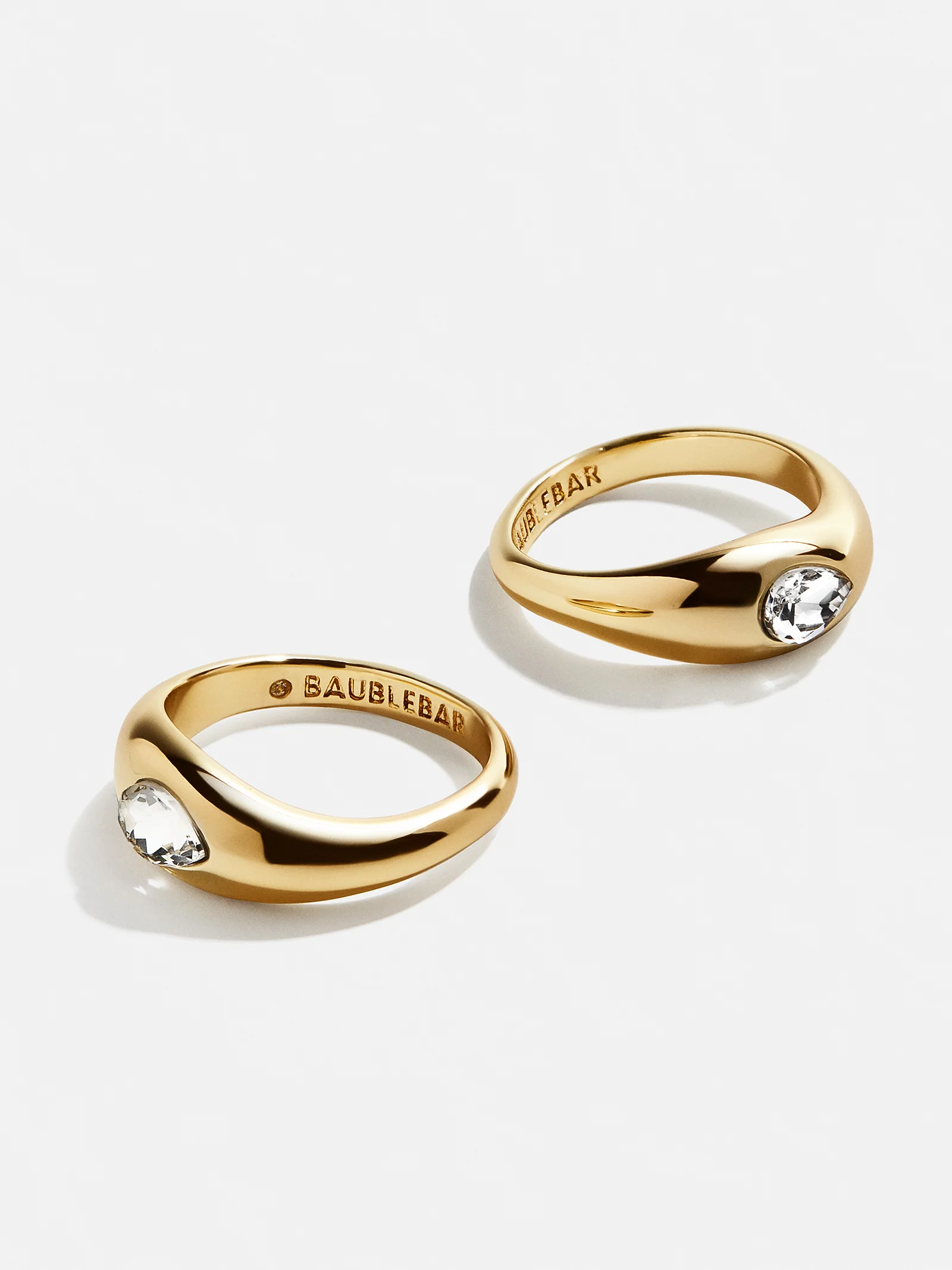 Vanessa Ring Set - Gold/Pavé - Image 4