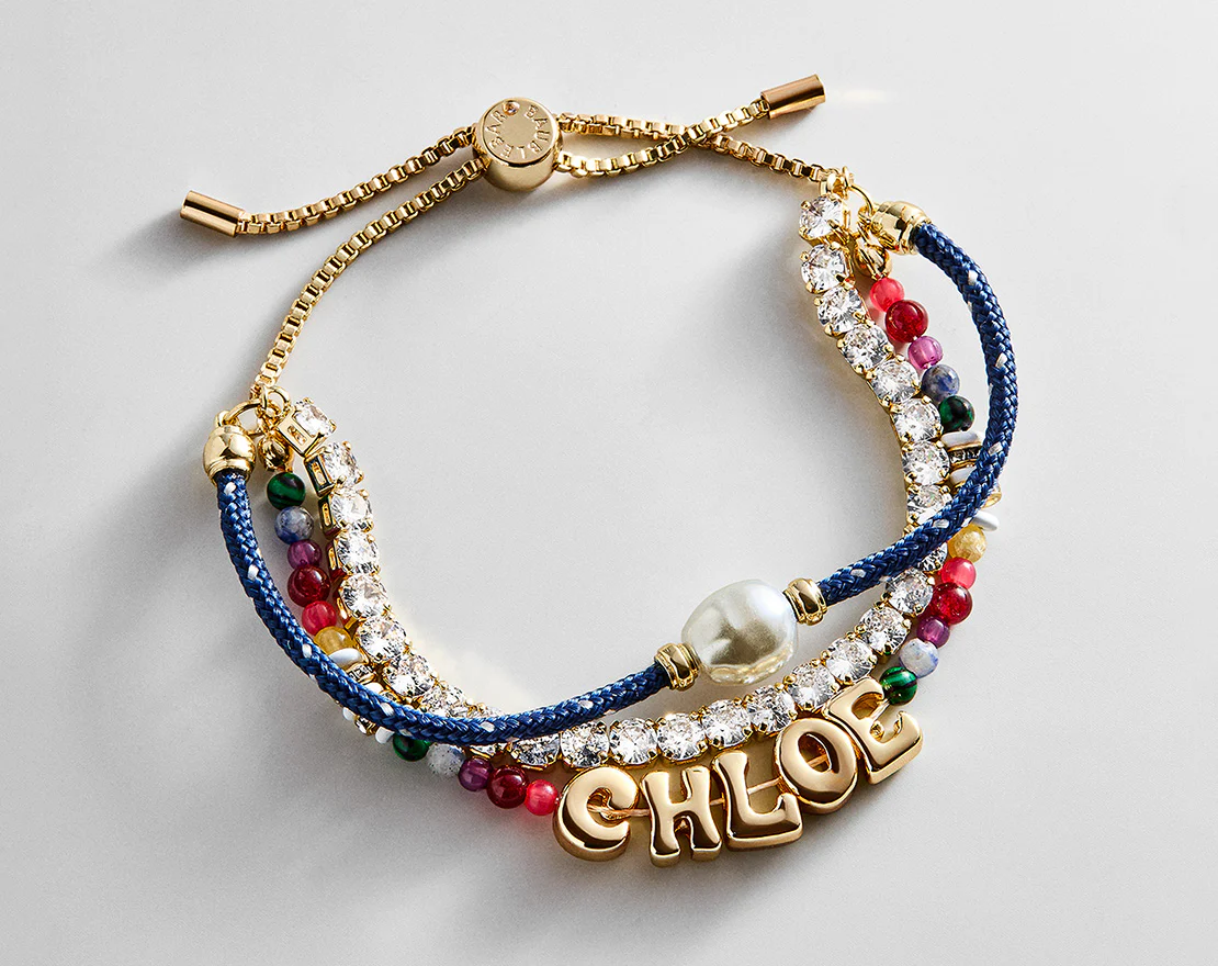 Rowan Semi-Precious Custom Layered Bracelet - St. Barths - Image 3