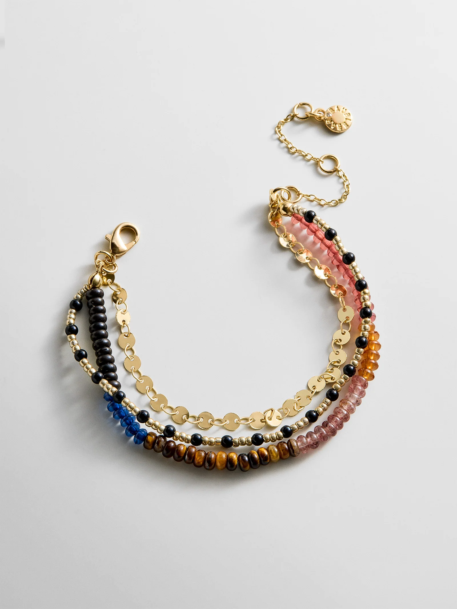 Rowan Semi-Precious Layered Bracelet - Bali - Image 4