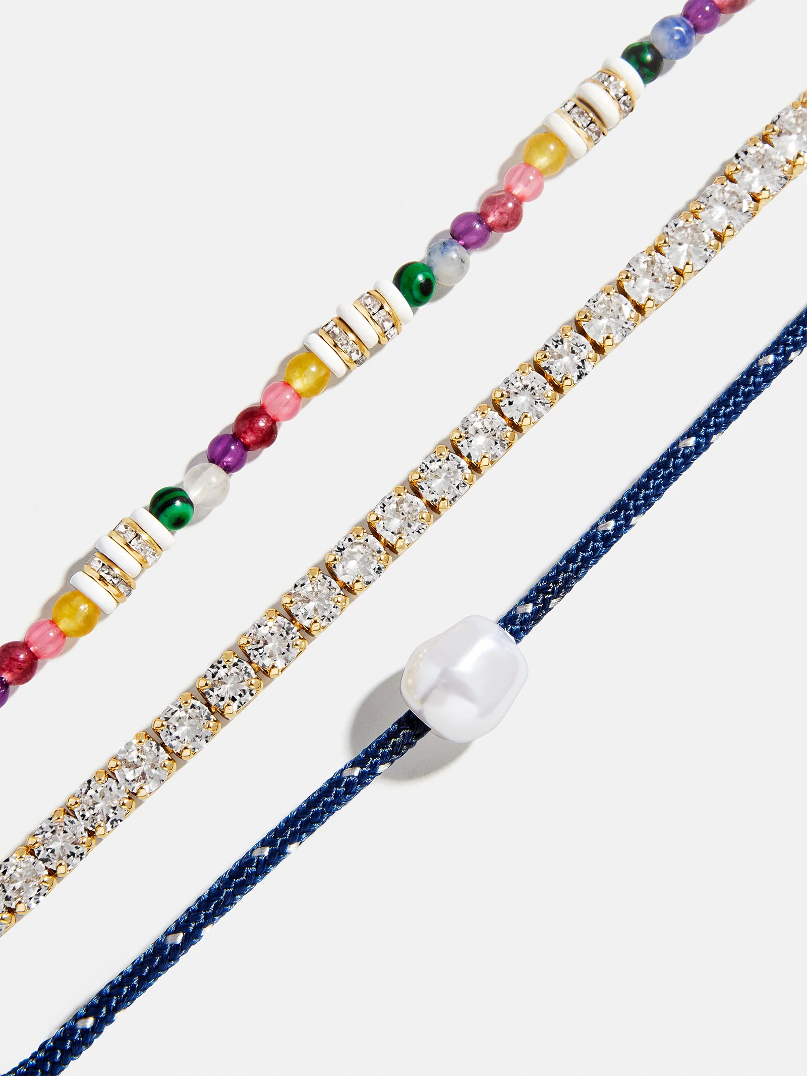 Rowan Semi-Precious Layered Bracelet - St. Barths - Image 4