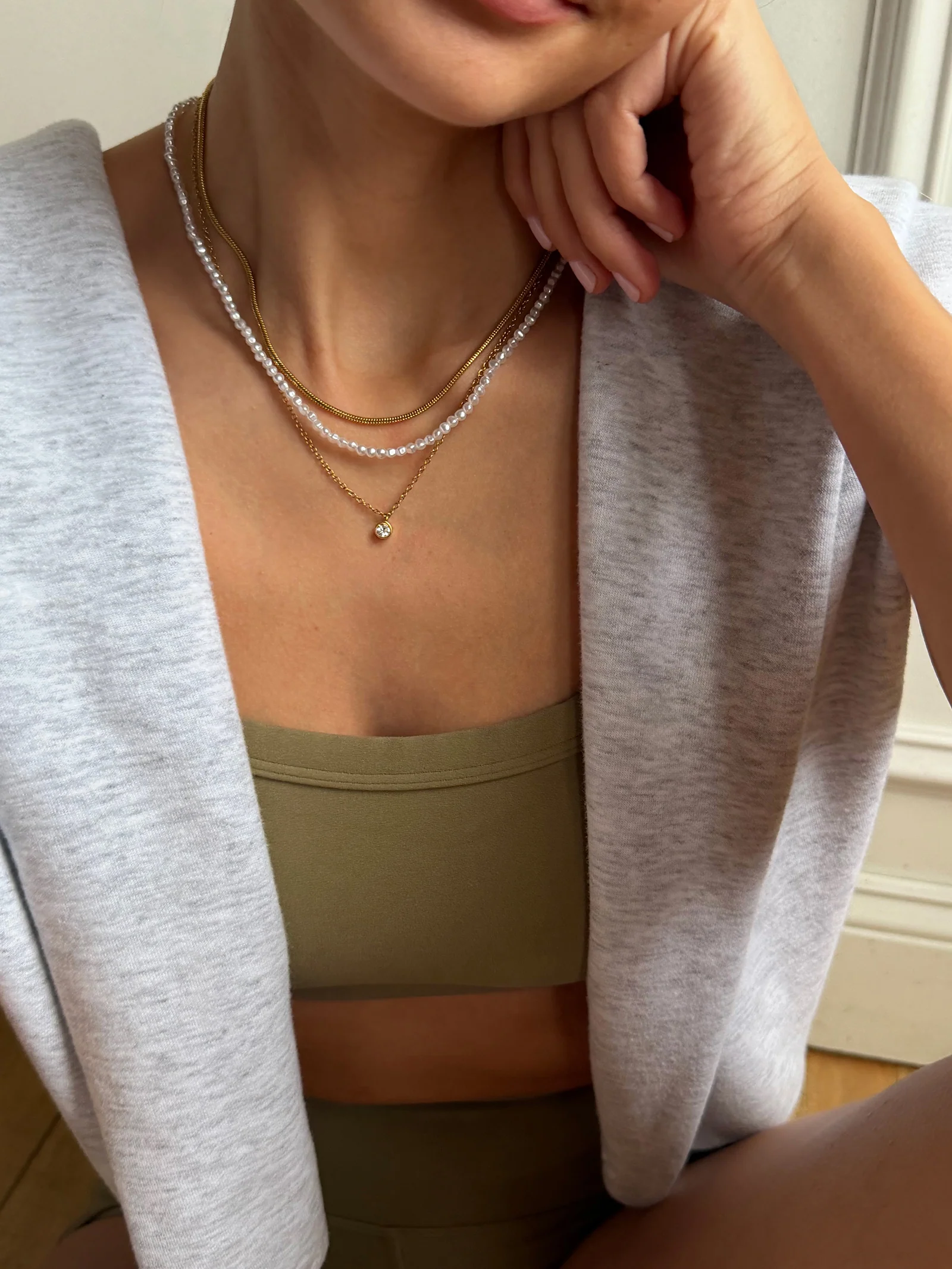 Rue Waterproof Necklace Set - Rue Waterproof Necklace Set - Image 2