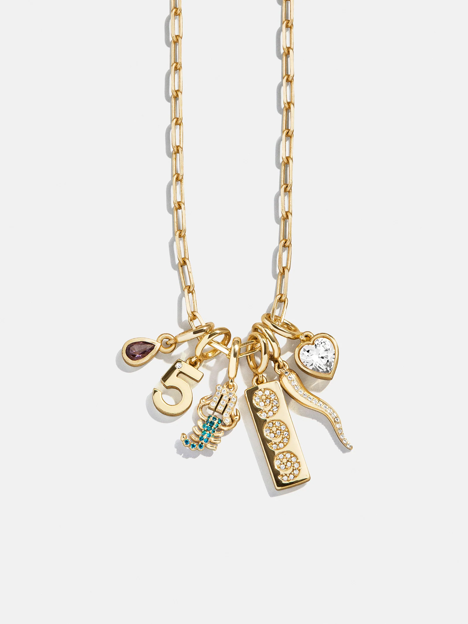 Pavé Zodiac Cluster Charm - Scorpio - Image 3