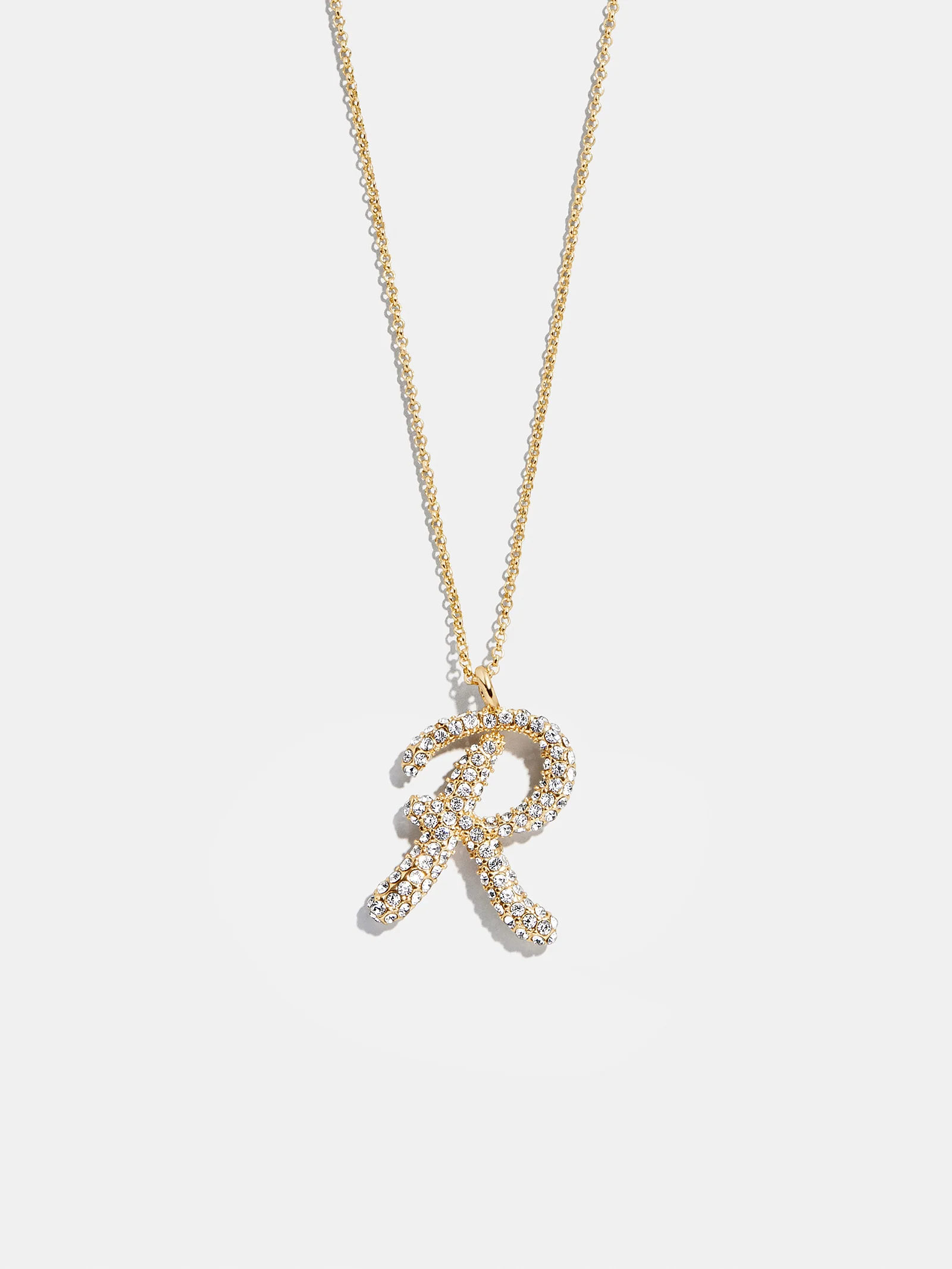 Signature Initial Necklace - Gold/Pavé - Image 20