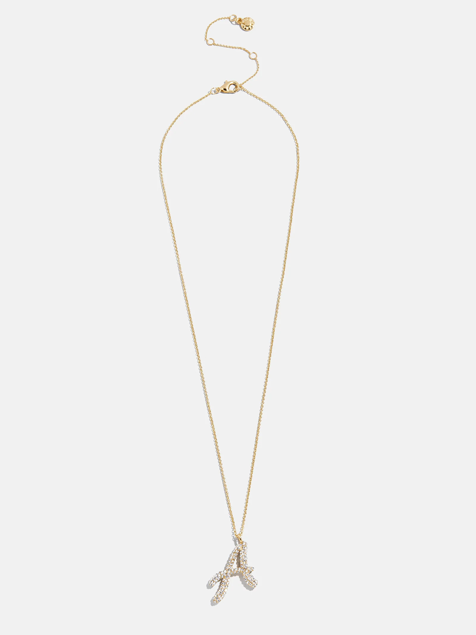 Signature Initial Necklace - Gold/Pavé - Image 29