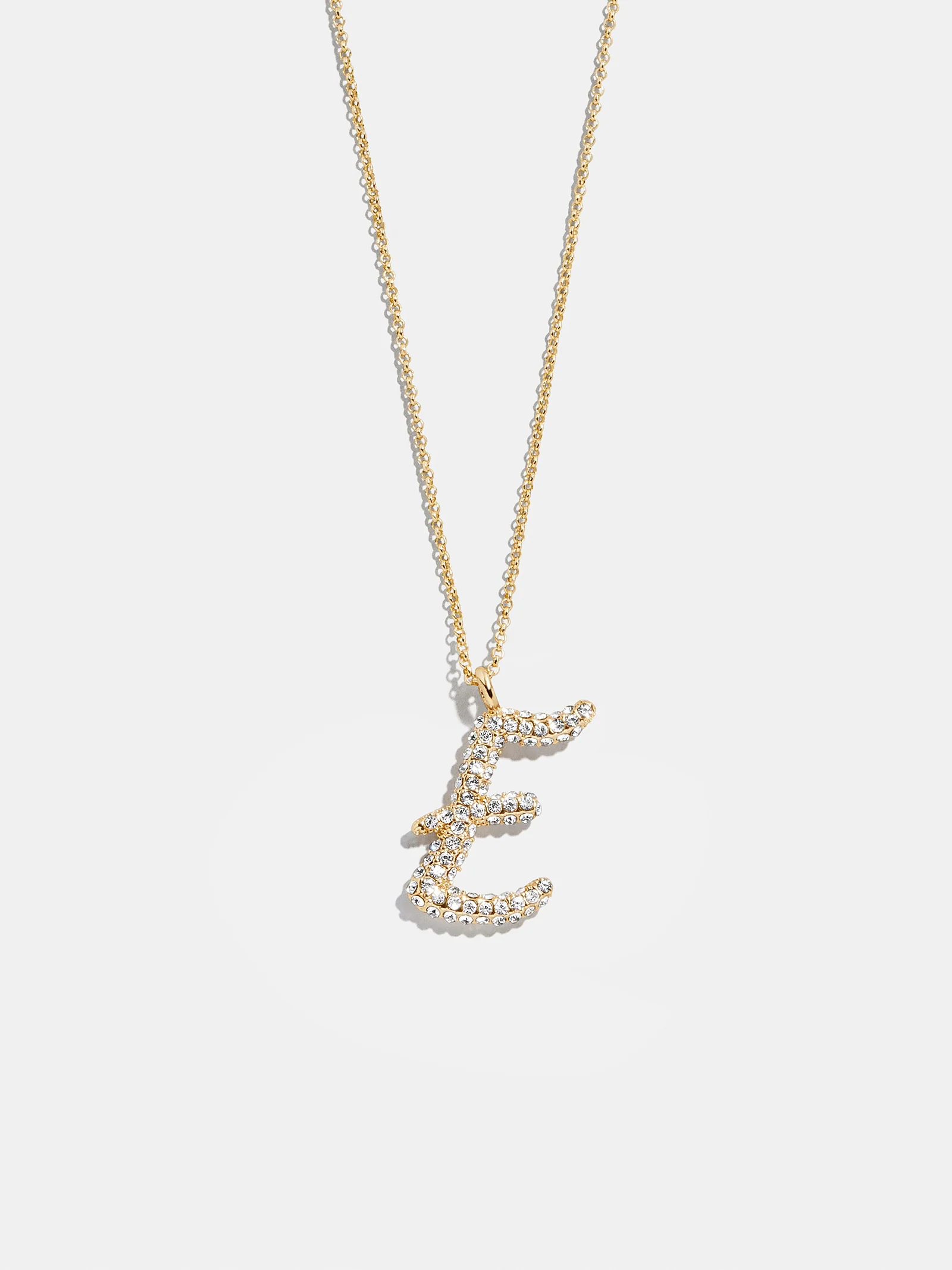 Signature Initial Necklace - Gold/Pavé - Image 7